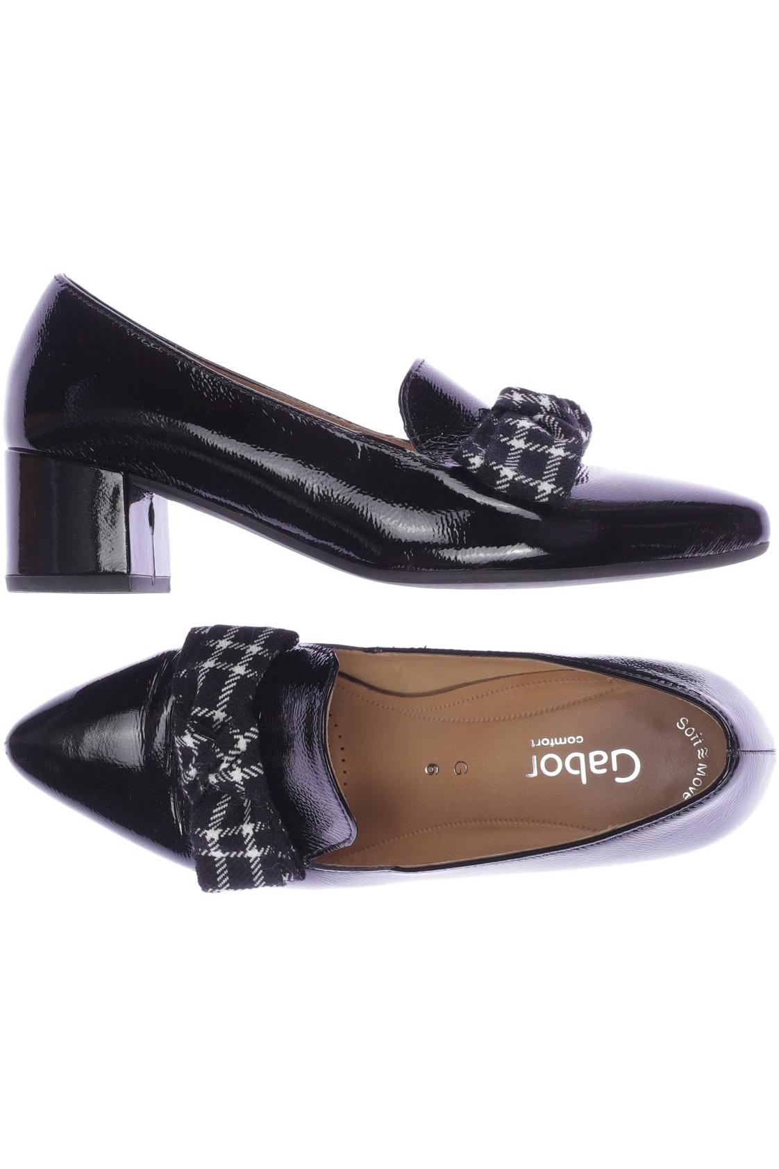 

Gabor Damen Pumps, schwarz, Gr. 6