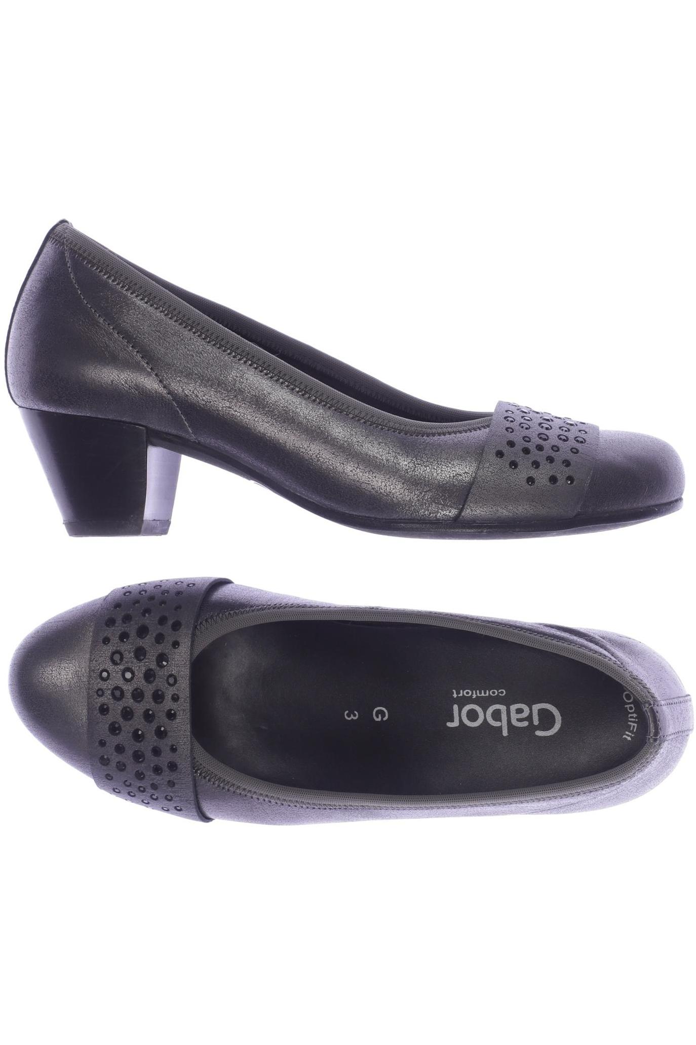 

Gabor Damen Pumps, schwarz, Gr. 3