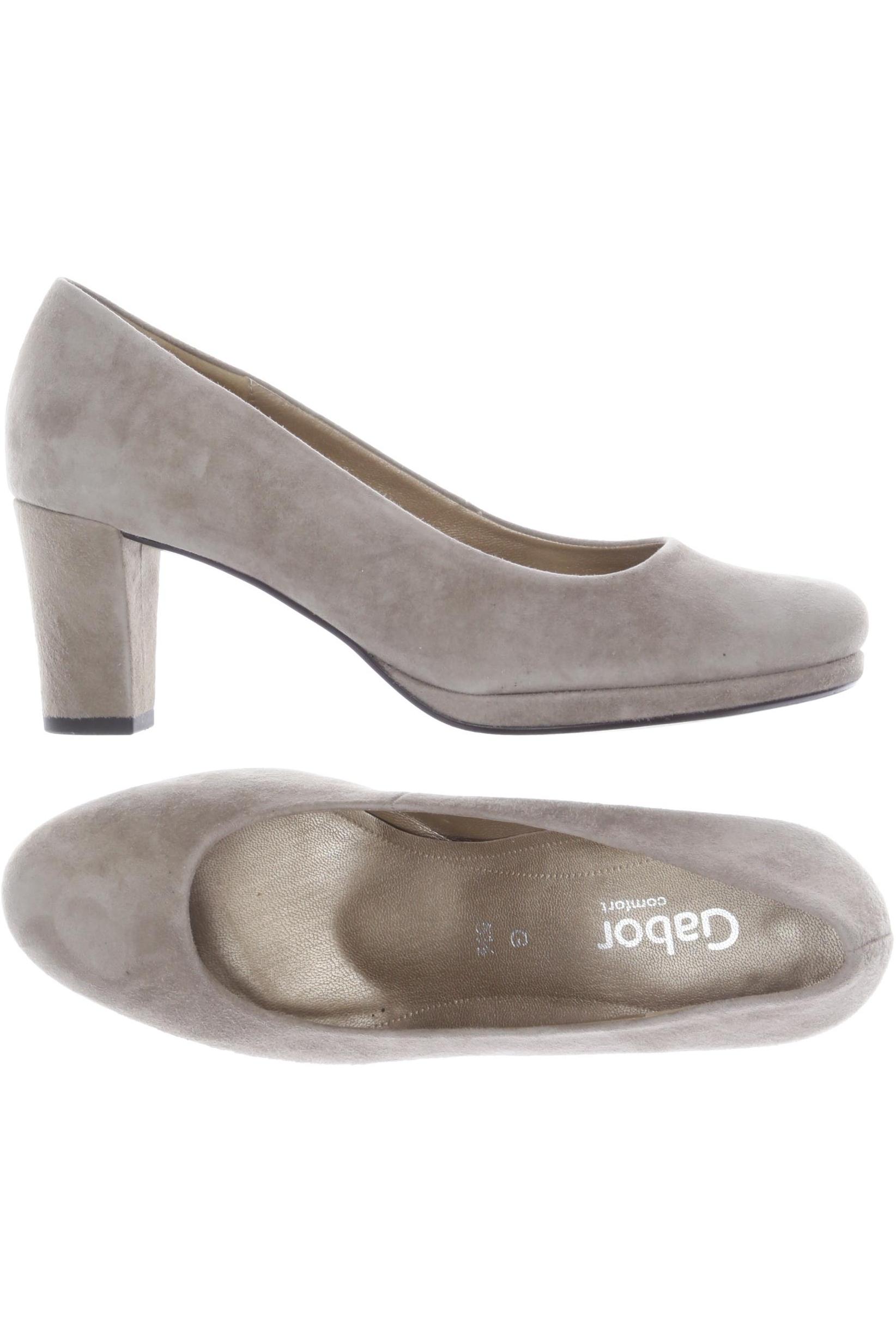 

Gabor Damen Pumps, beige, Gr. 5.5