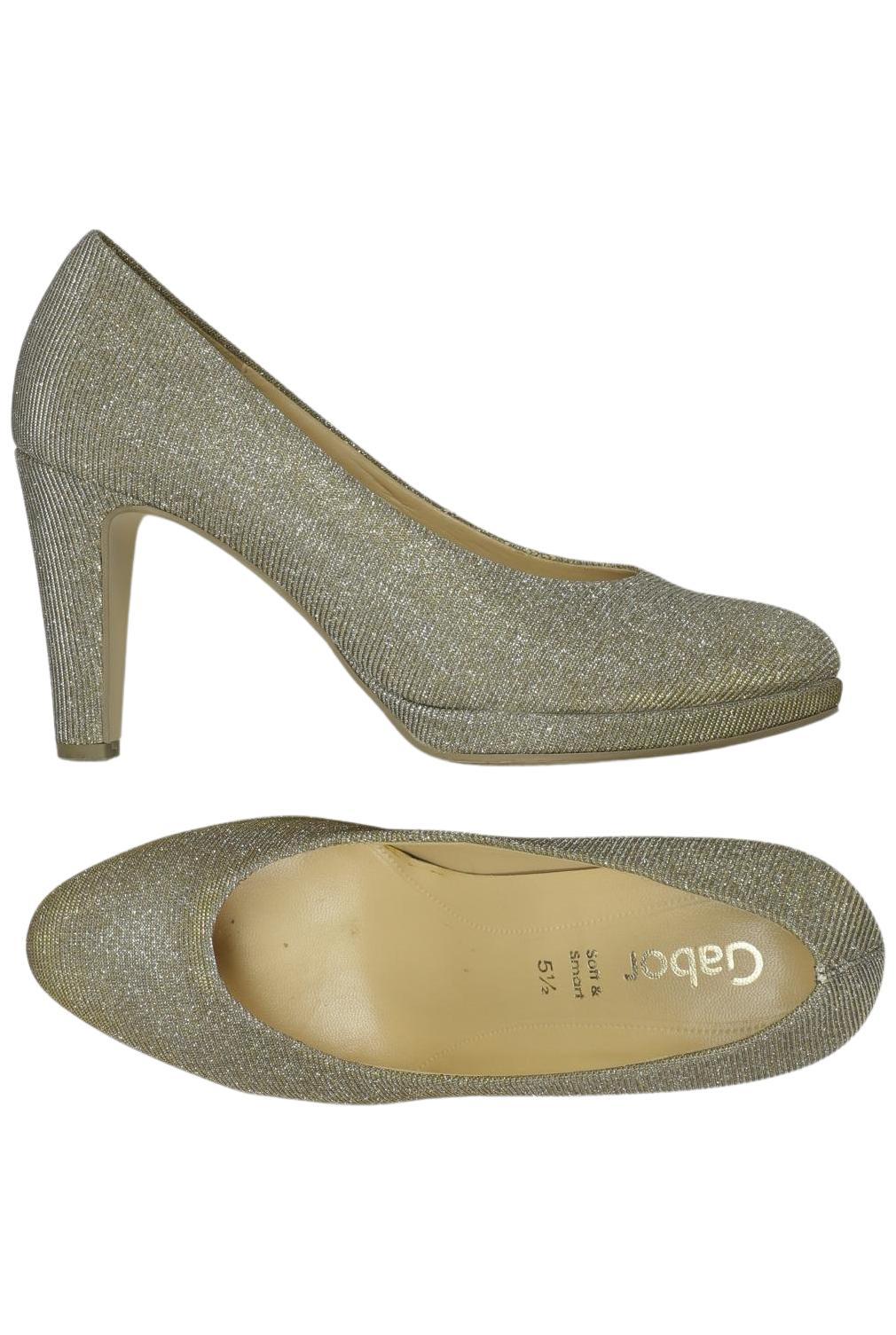 

Gabor Damen Pumps, silber, Gr. 5.5