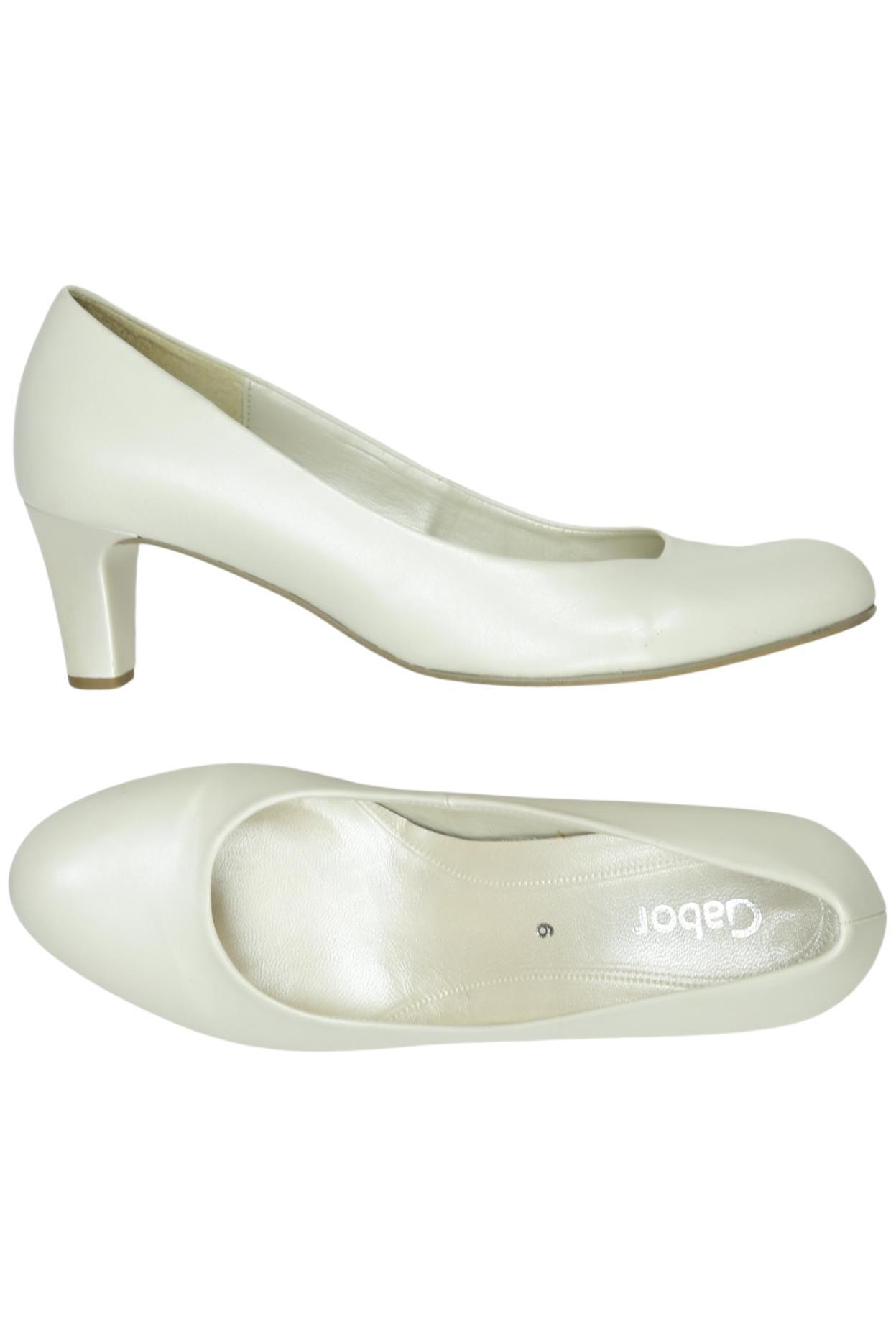 

Gabor Damen Pumps, cremeweiß, Gr. 6
