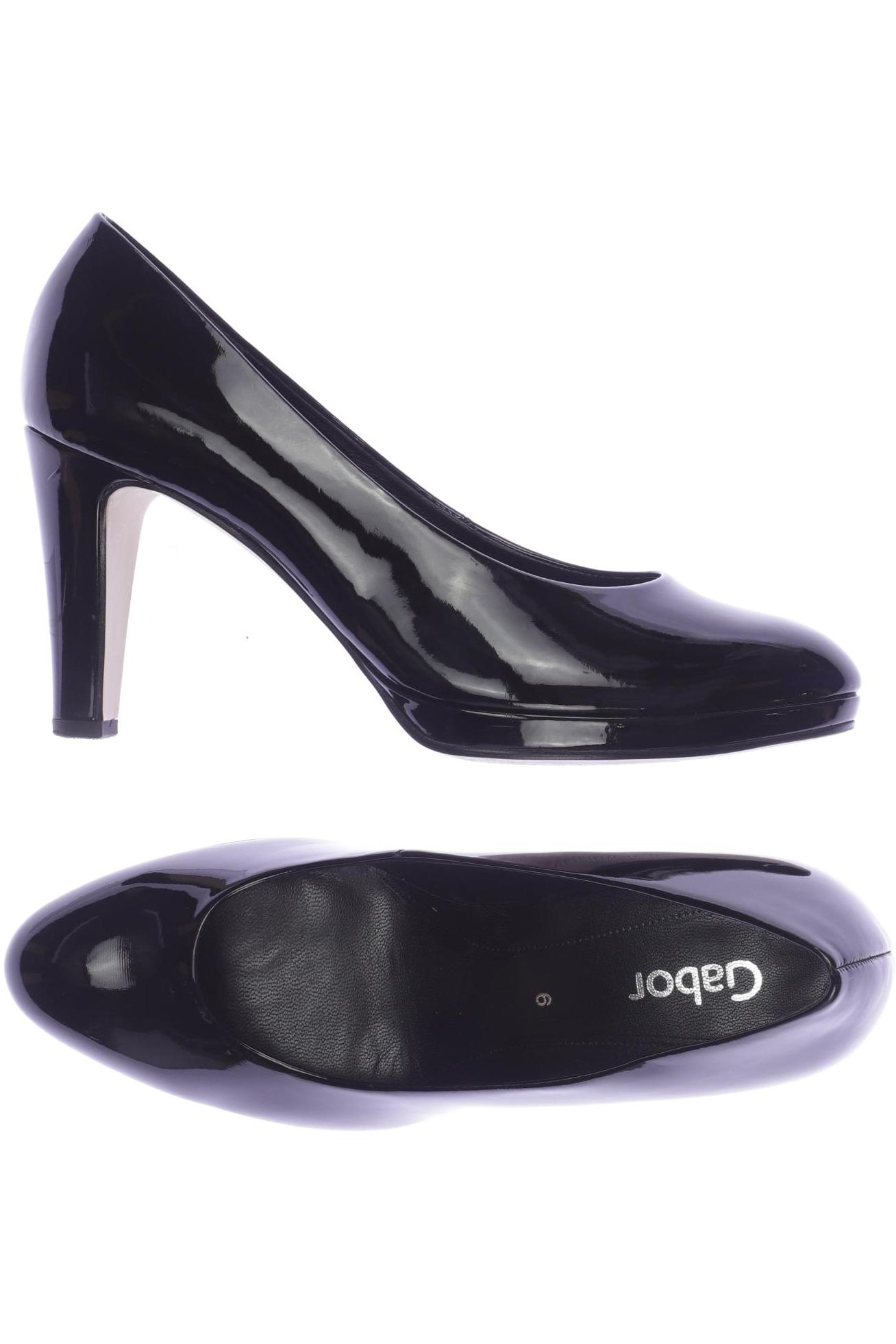 

Gabor Damen Pumps, schwarz, Gr. 6