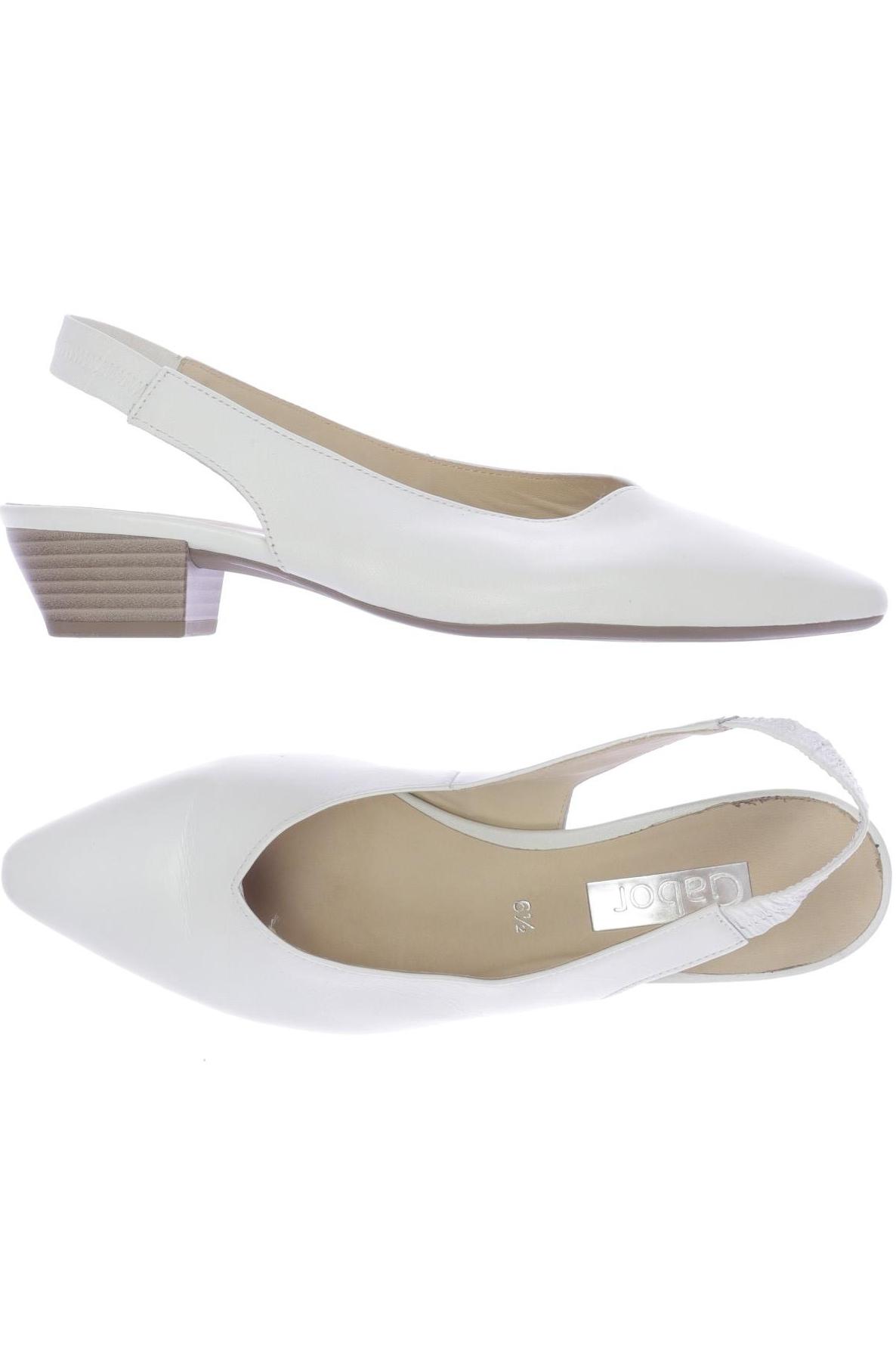 

Gabor Damen Pumps, weiß, Gr. 6.5