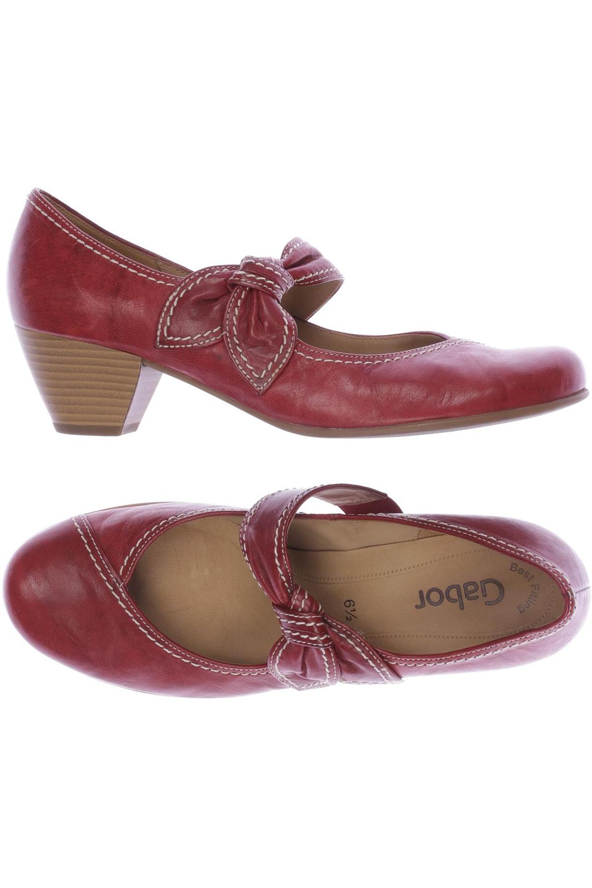 

Gabor Damen Pumps, rot, Gr. 6.5