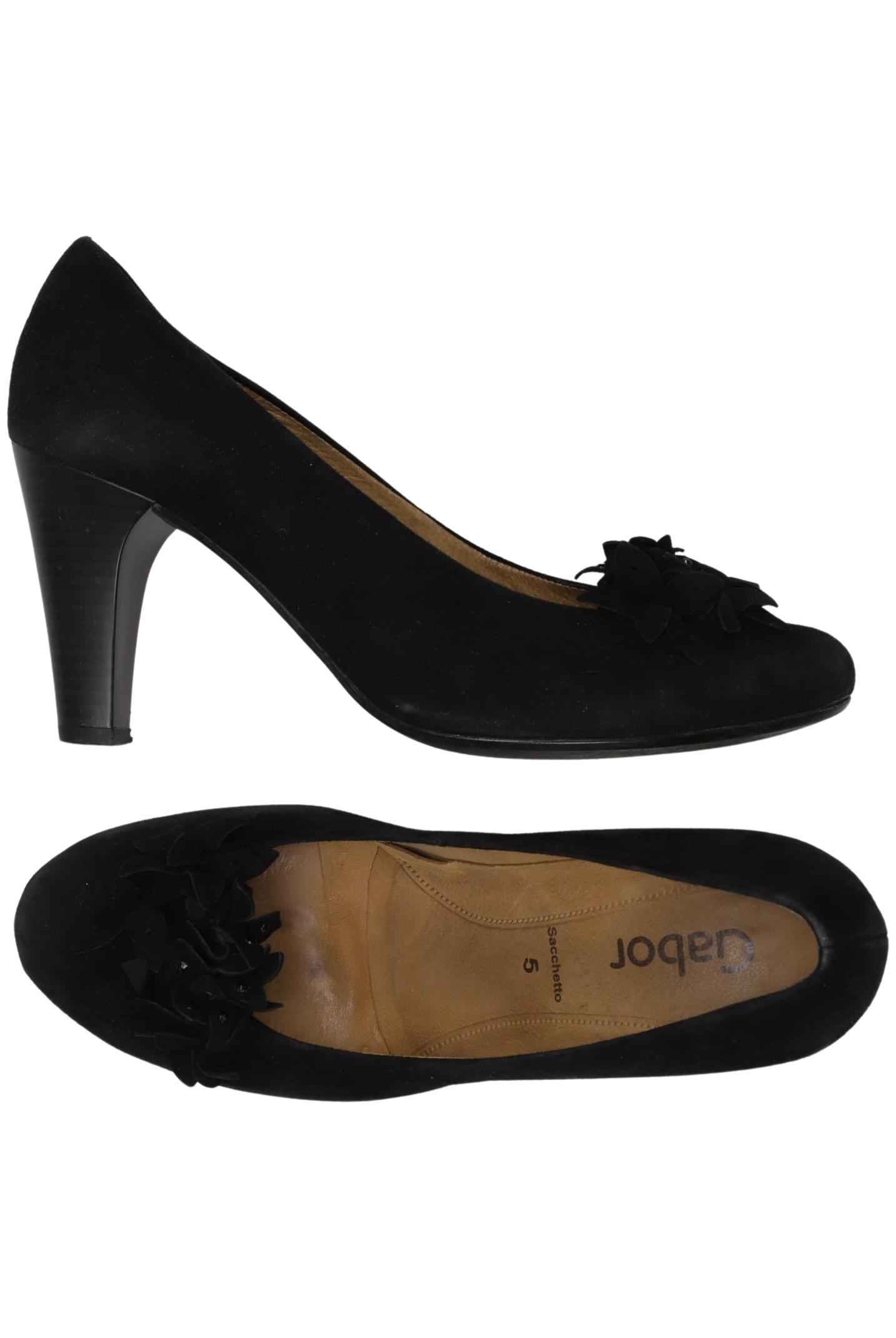 

Gabor Damen Pumps, schwarz, Gr. 5