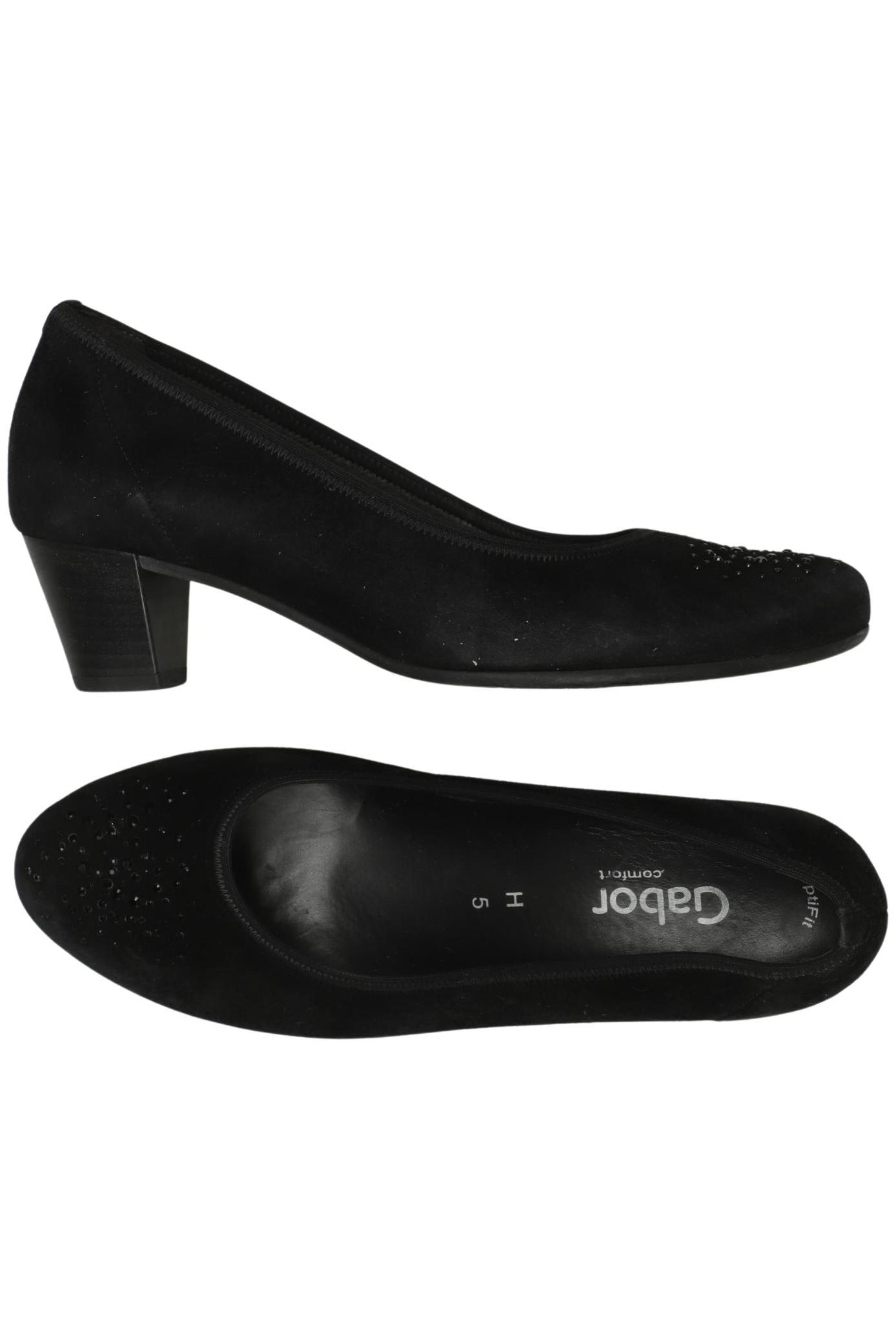 

Gabor Damen Pumps, schwarz, Gr. 5