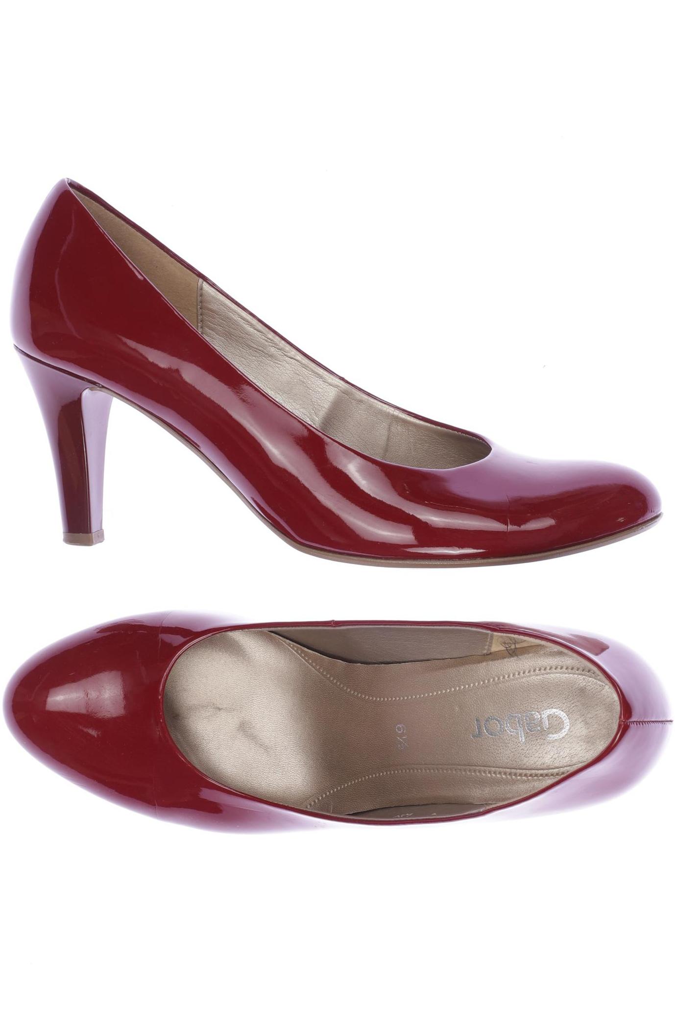 

Gabor Damen Pumps, rot, Gr. 6.5