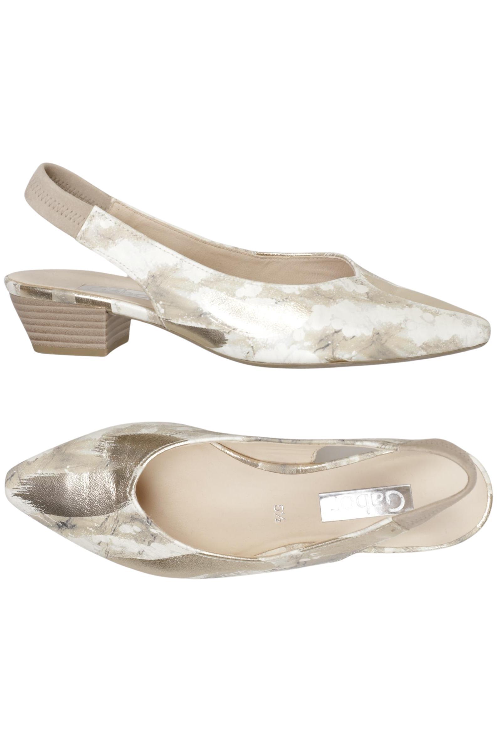 

Gabor Damen Pumps, gold, Gr. 5.5