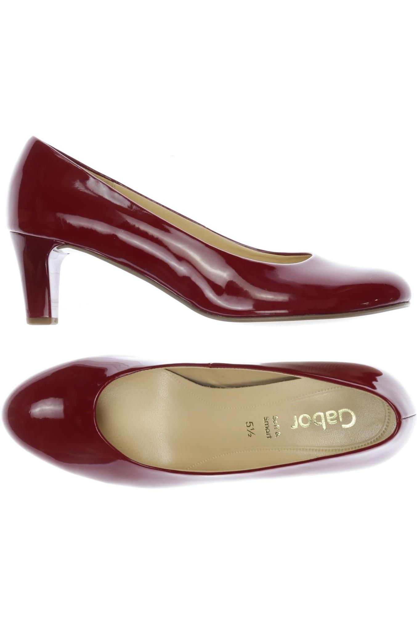 

Gabor Damen Pumps, rot, Gr. 5.5