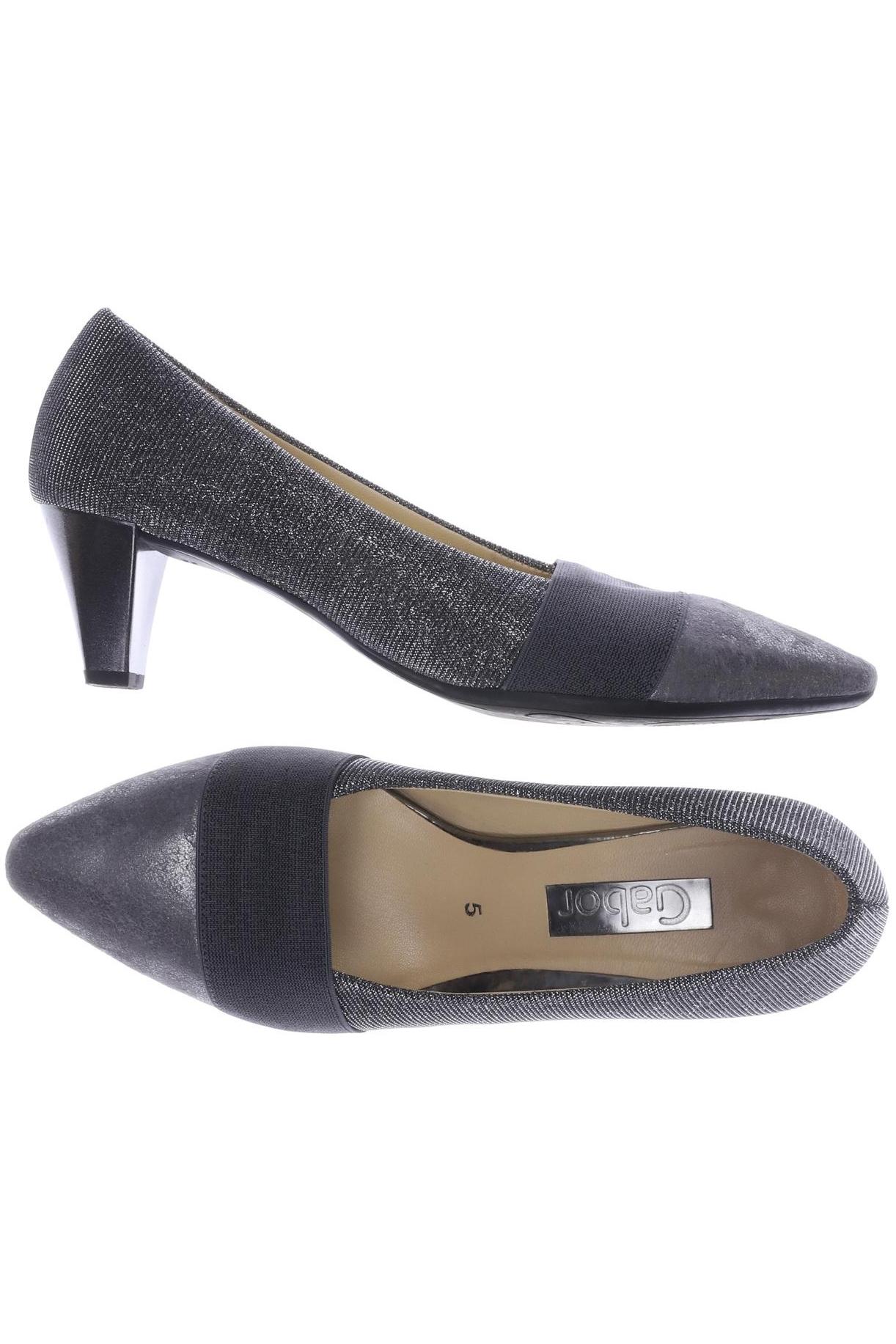 

Gabor Damen Pumps, grau, Gr. 5