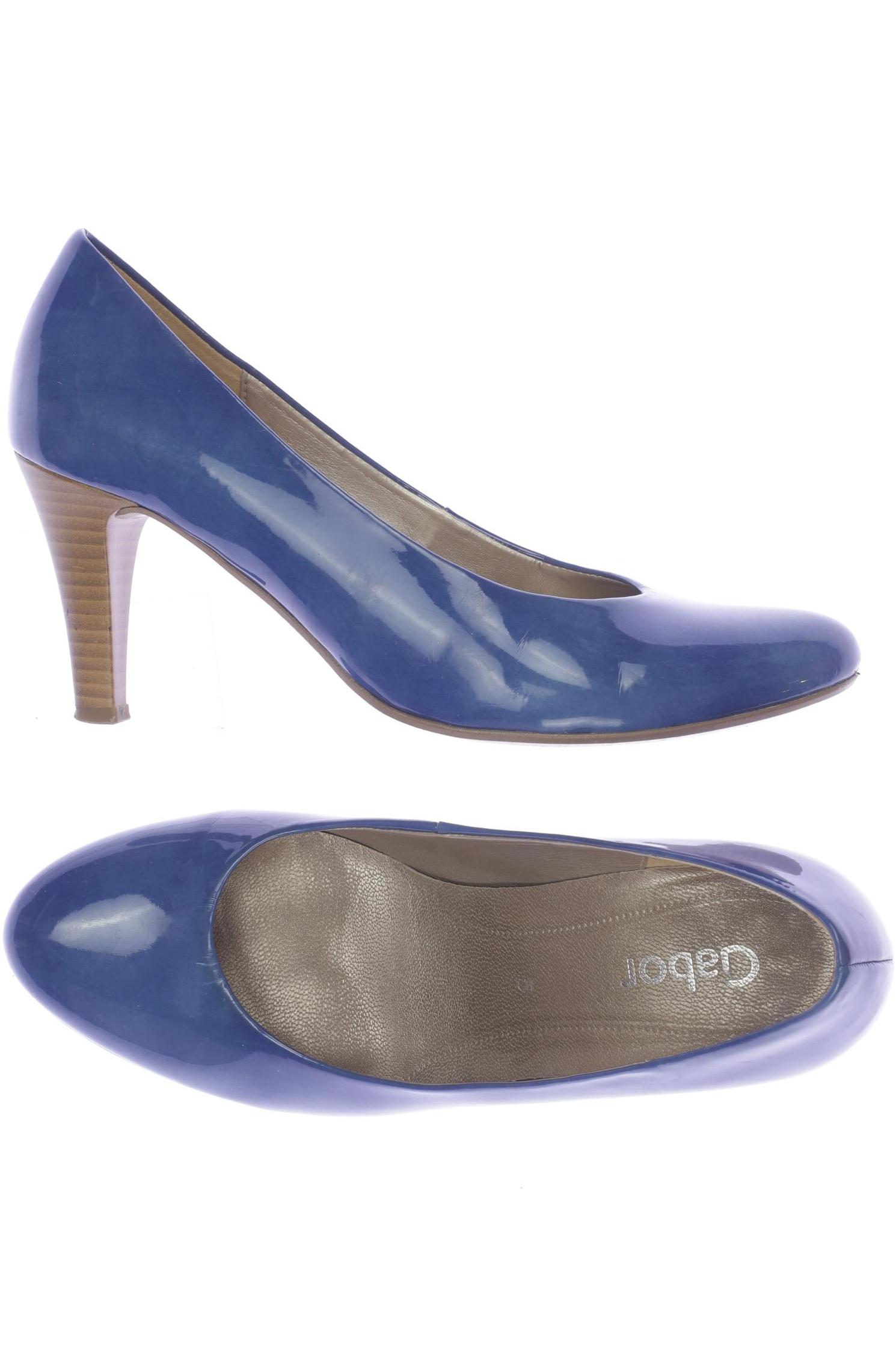 

Gabor Damen Pumps, blau, Gr. 5