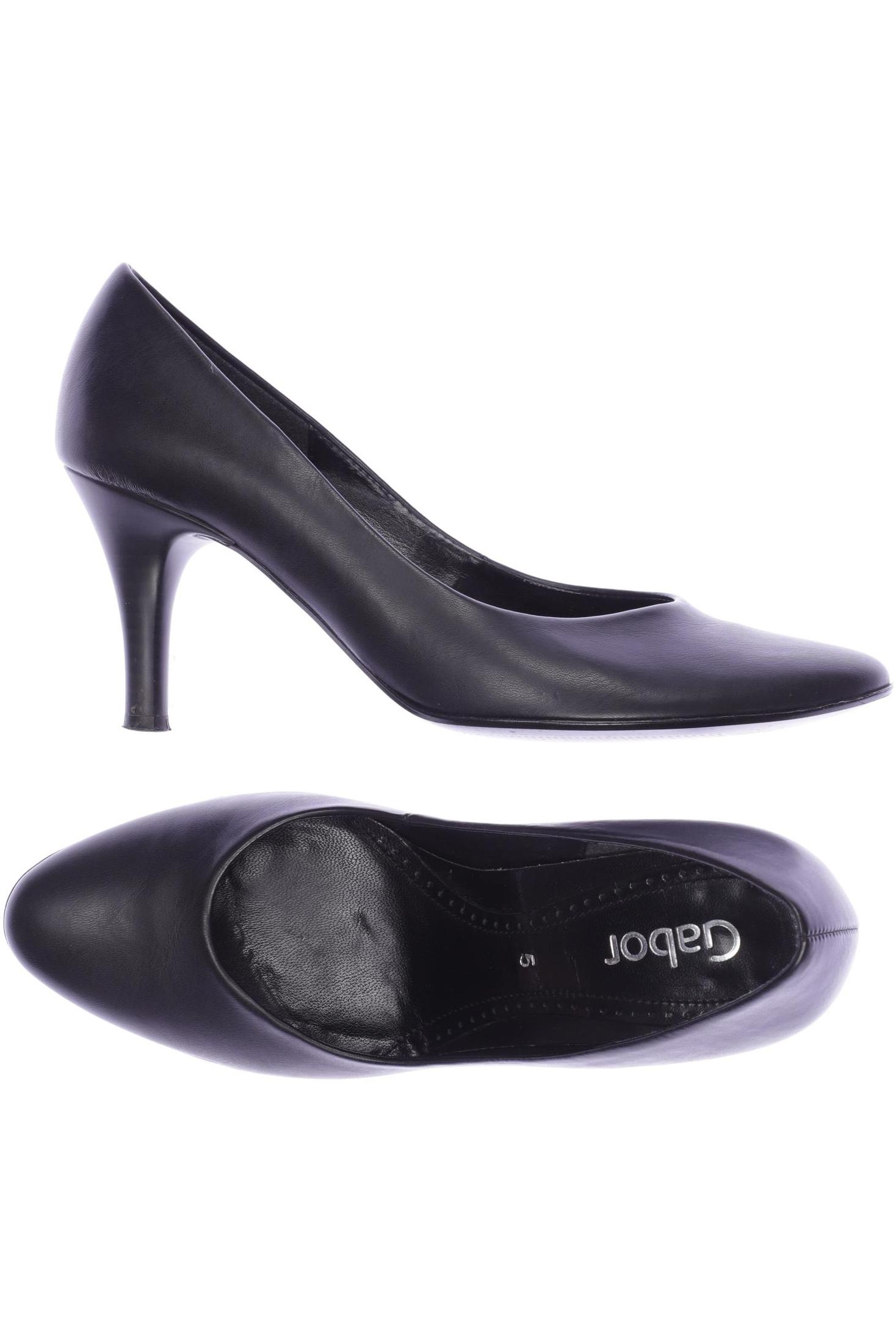 

Gabor Damen Pumps, schwarz, Gr. 5