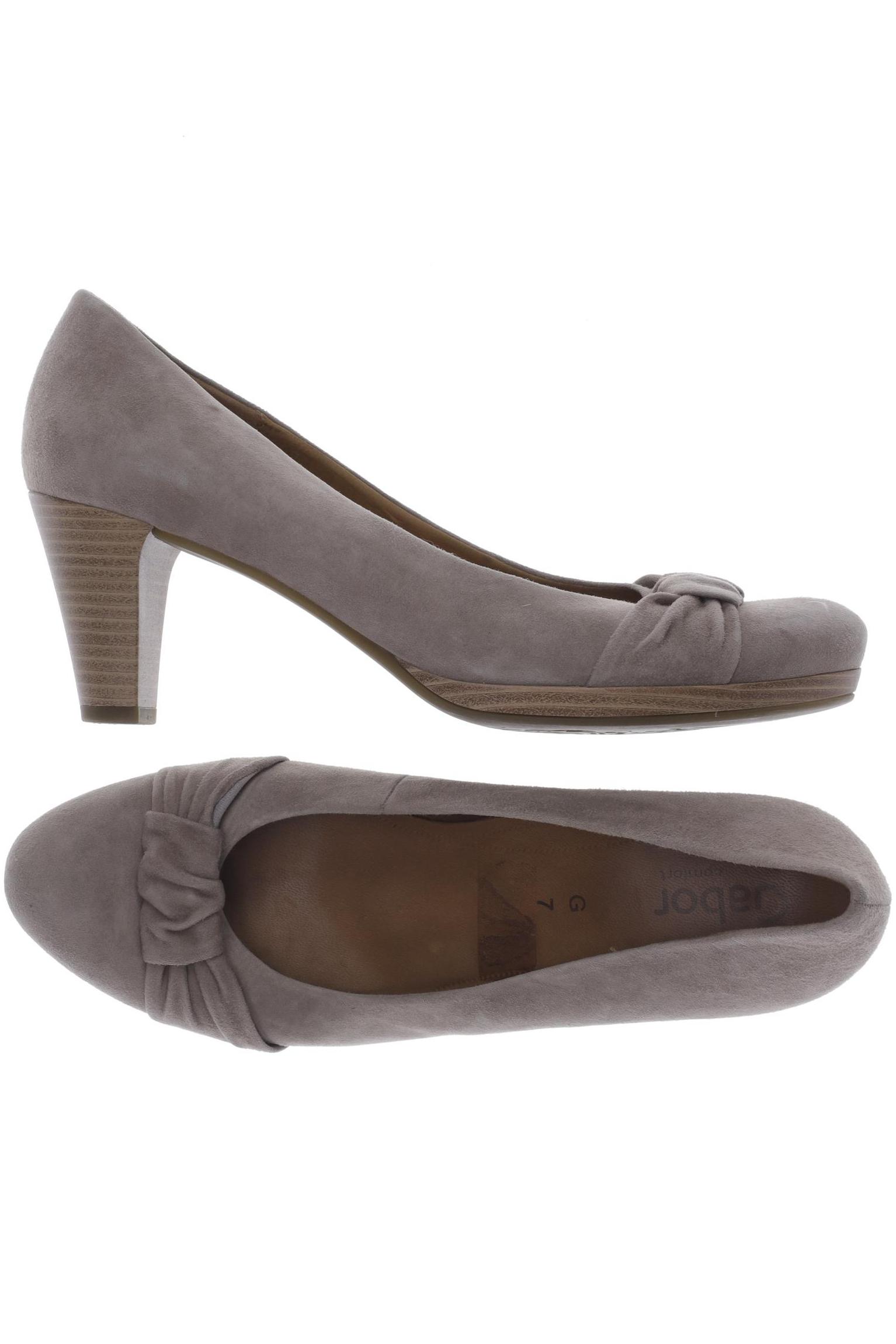 

Gabor Damen Pumps, beige, Gr. 7
