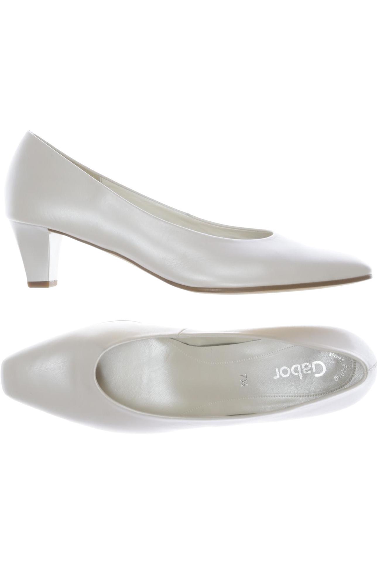 

Gabor Damen Pumps, weiß, Gr. 7.5