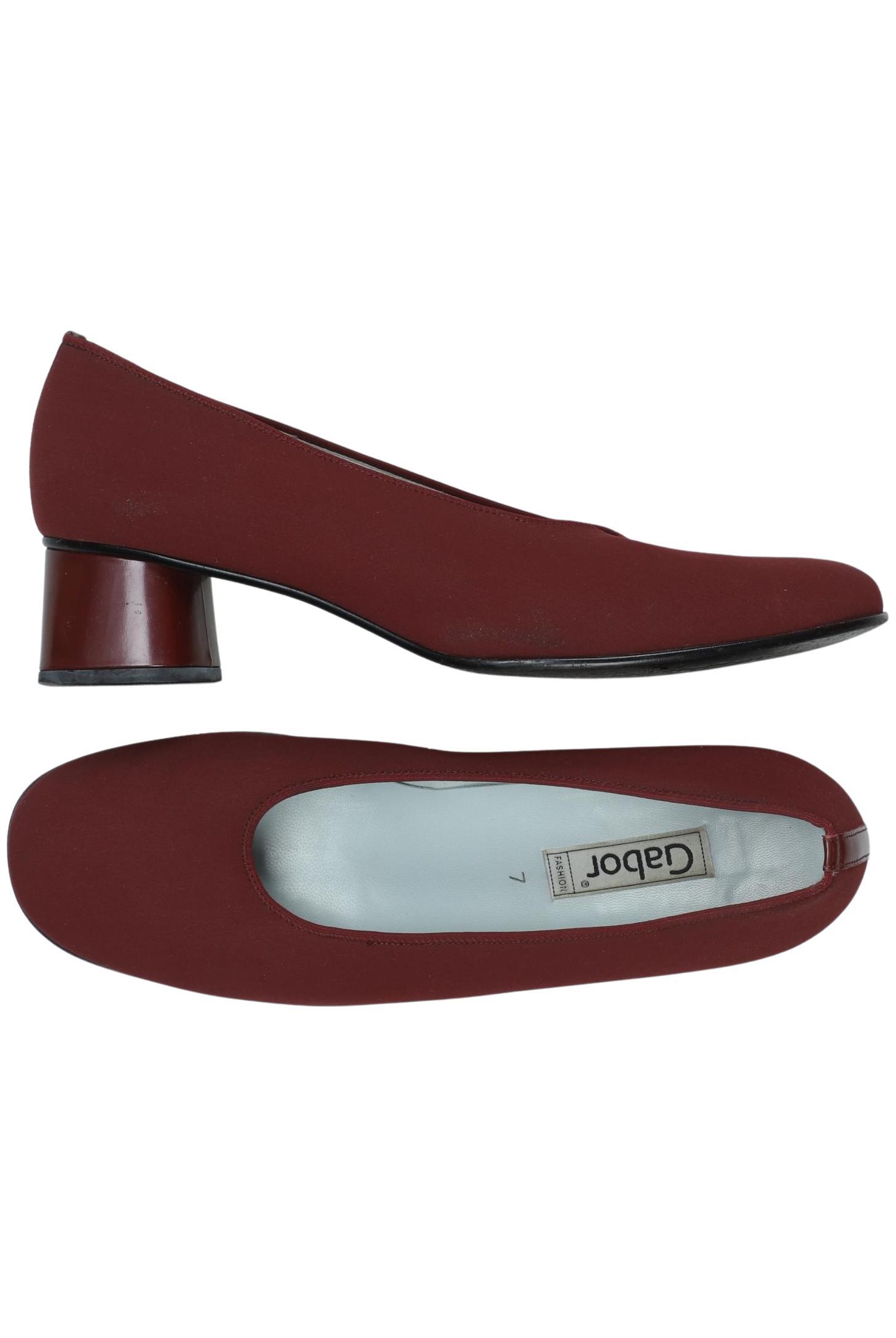 

Gabor Damen Pumps, bordeaux, Gr. 7