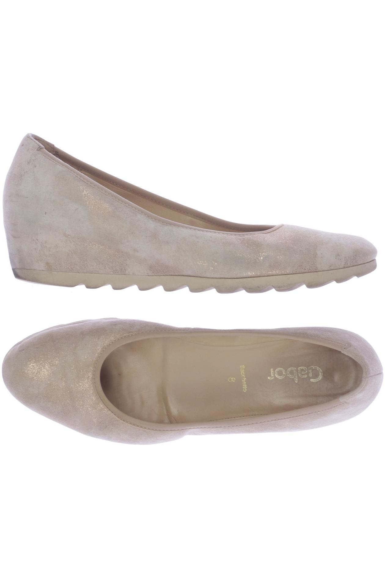 

Gabor Damen Pumps, beige, Gr. 8