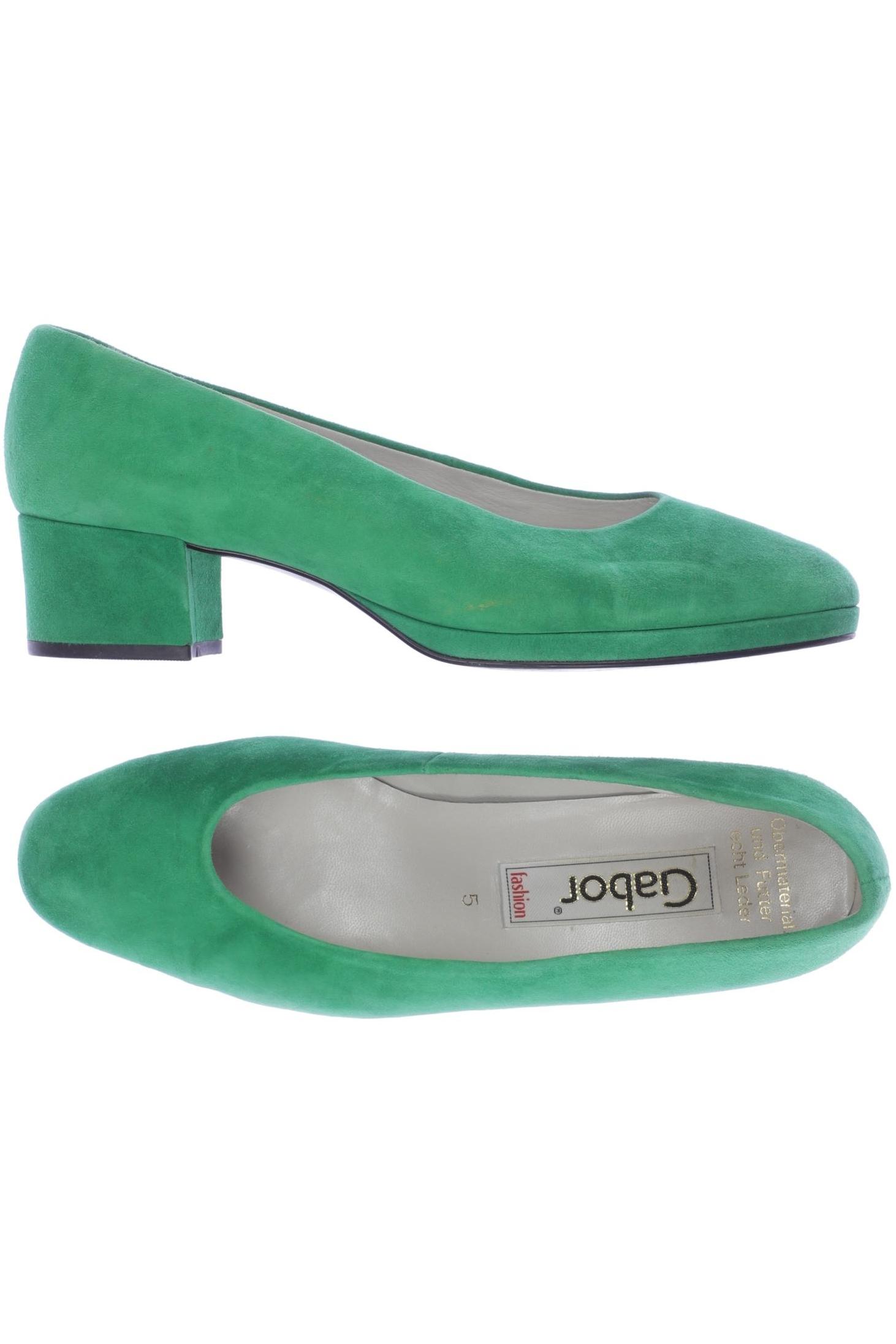 

Gabor Damen Pumps, grün, Gr. 5