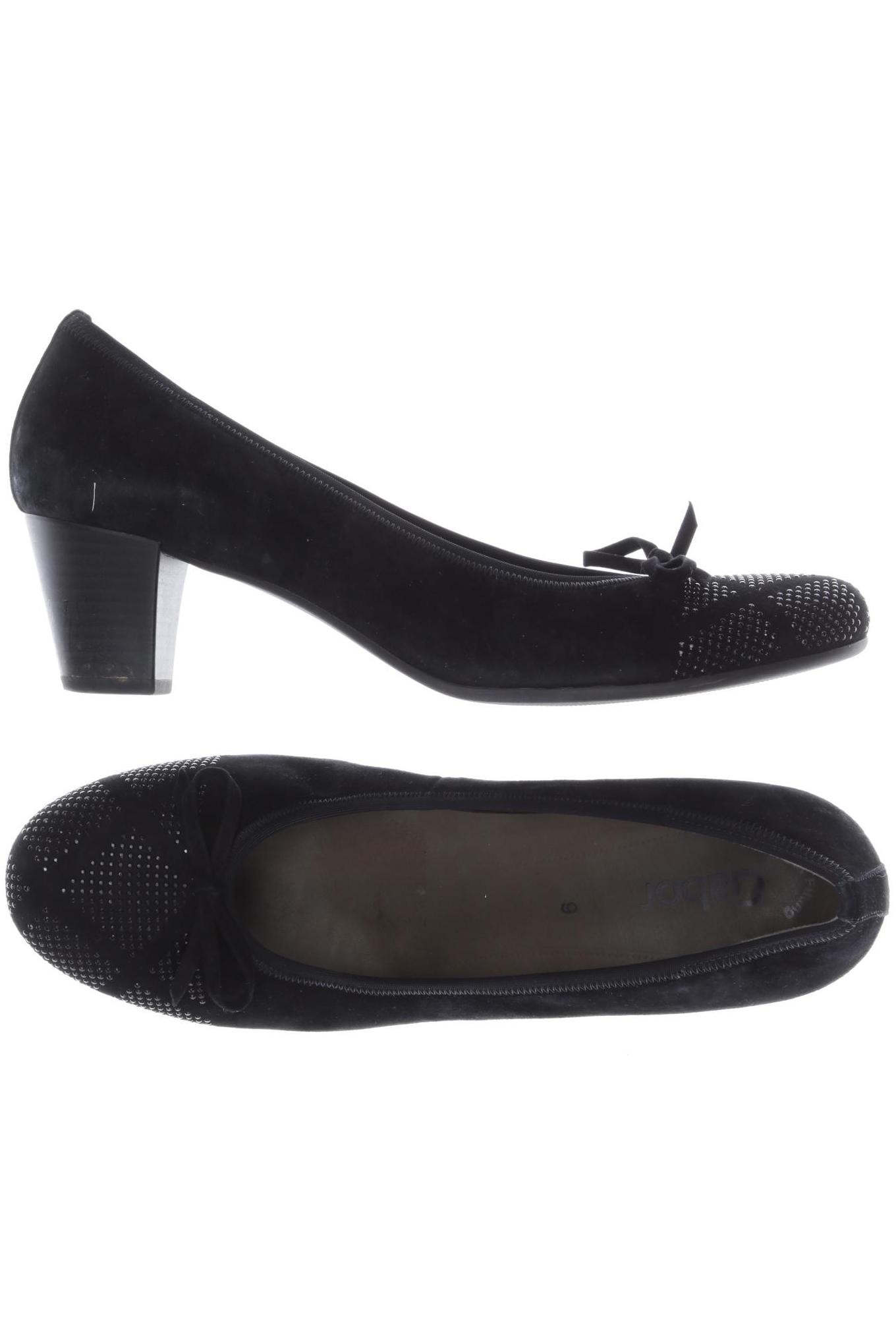 

Gabor Damen Pumps, schwarz, Gr. 9
