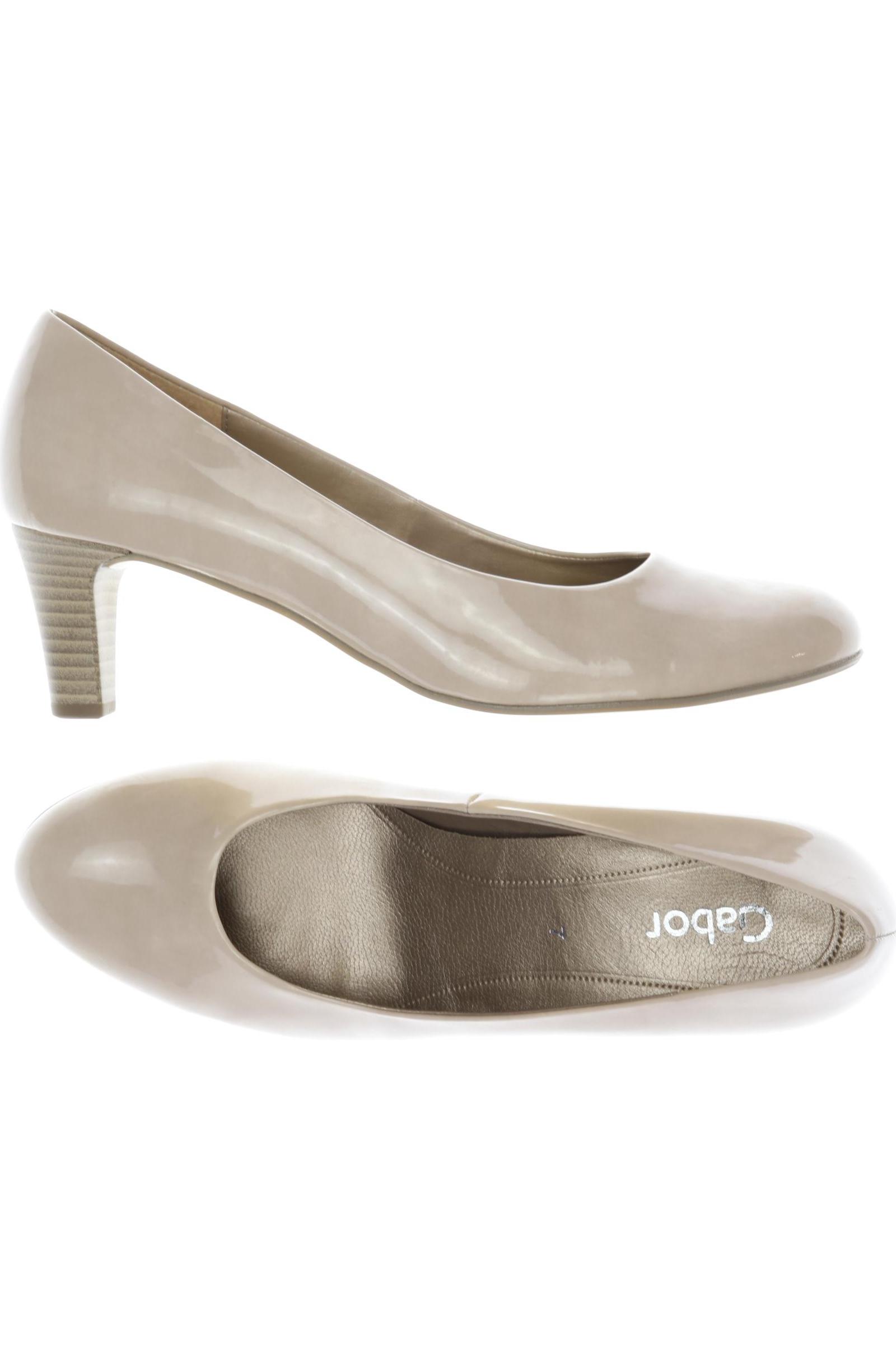 

Gabor Damen Pumps, beige, Gr. 7