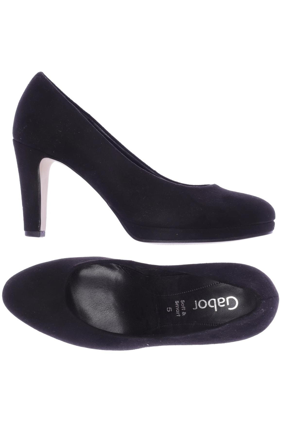

Gabor Damen Pumps, schwarz, Gr. 5