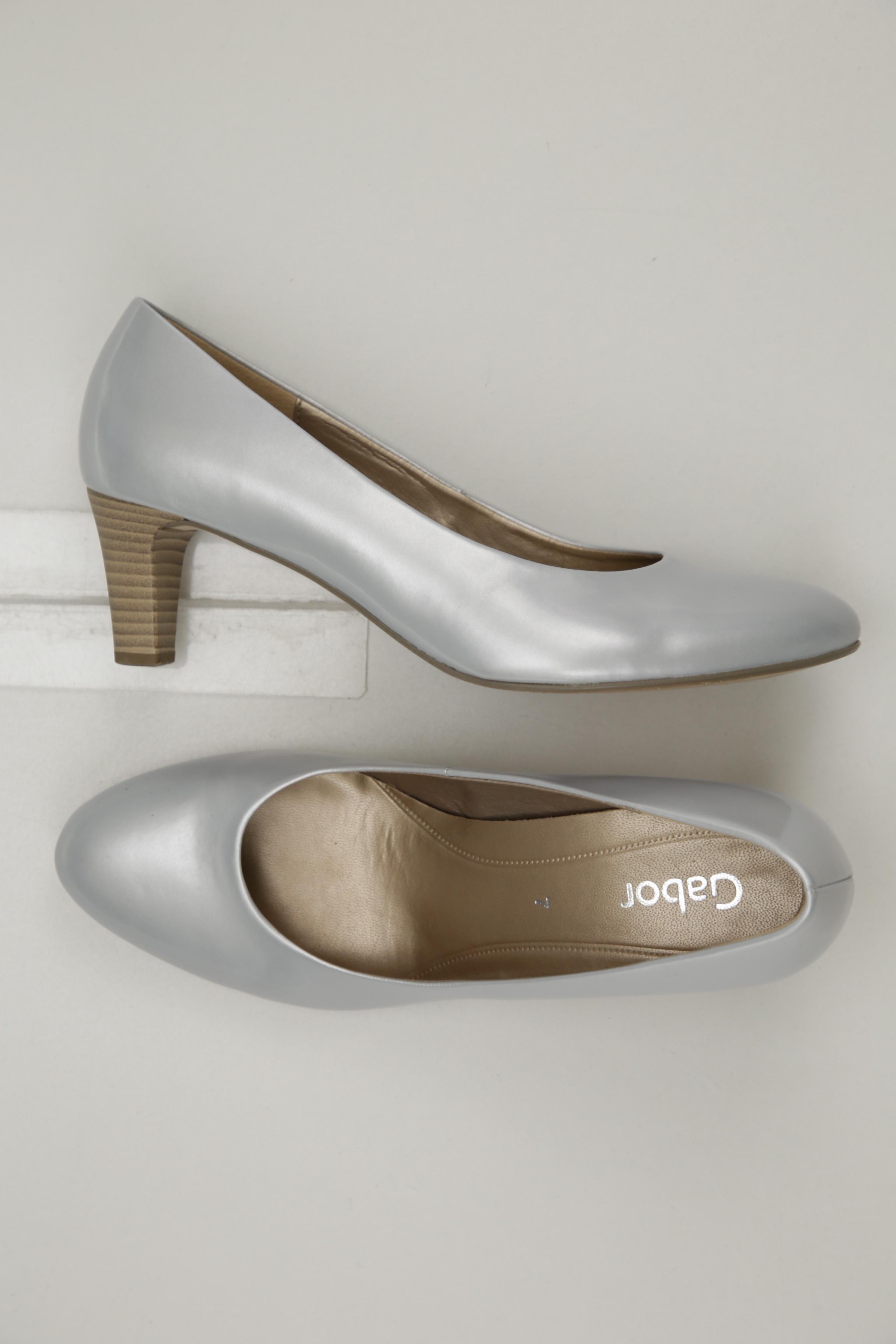 

Gabor Damen Pumps, silber, Gr. 7