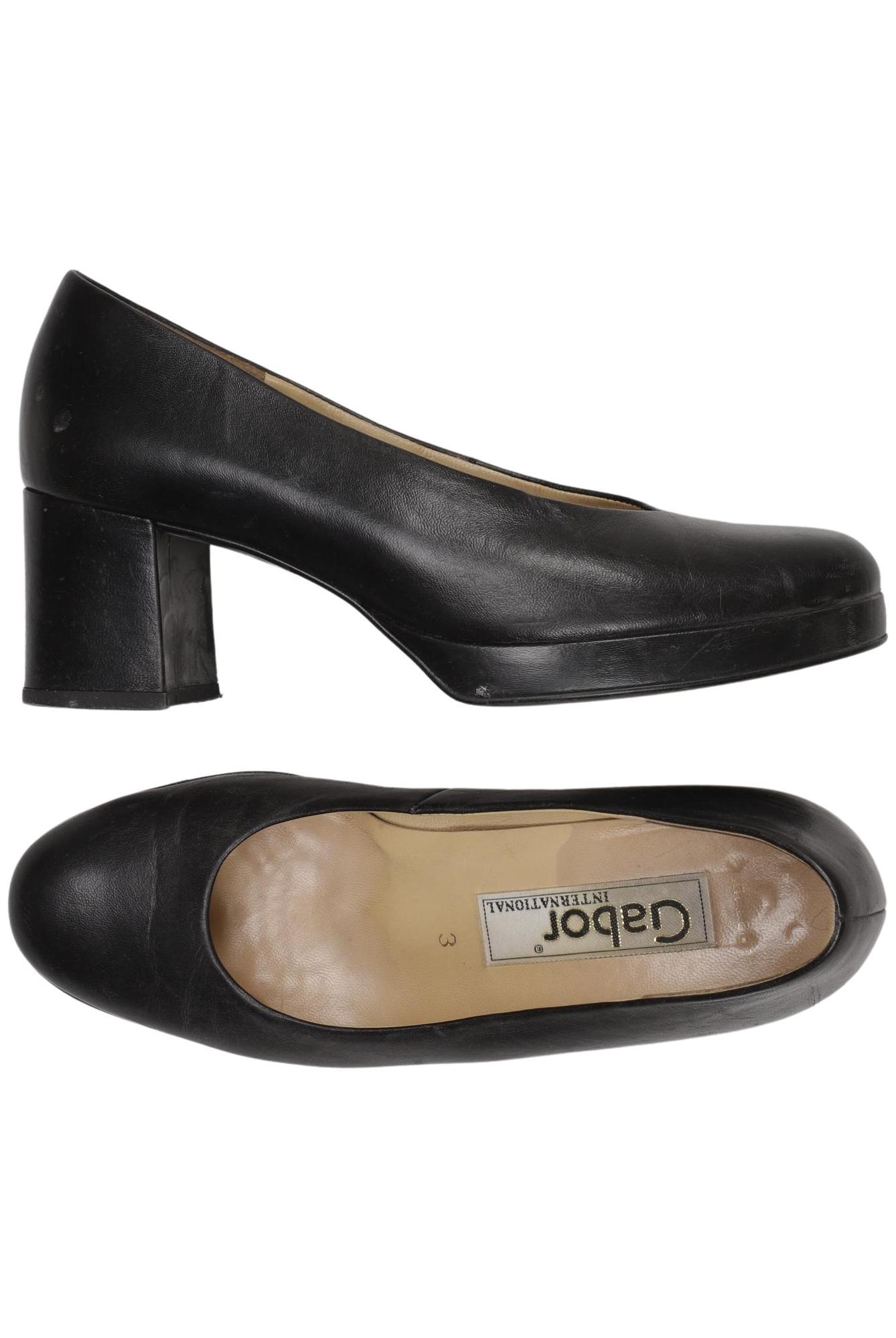 

Gabor Damen Pumps, schwarz, Gr. 3