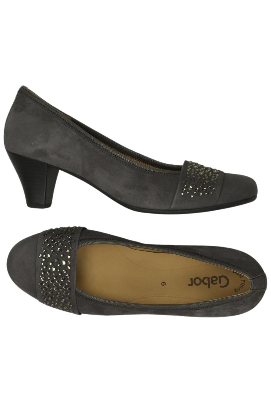 

Gabor Damen Pumps, grau, Gr. 6
