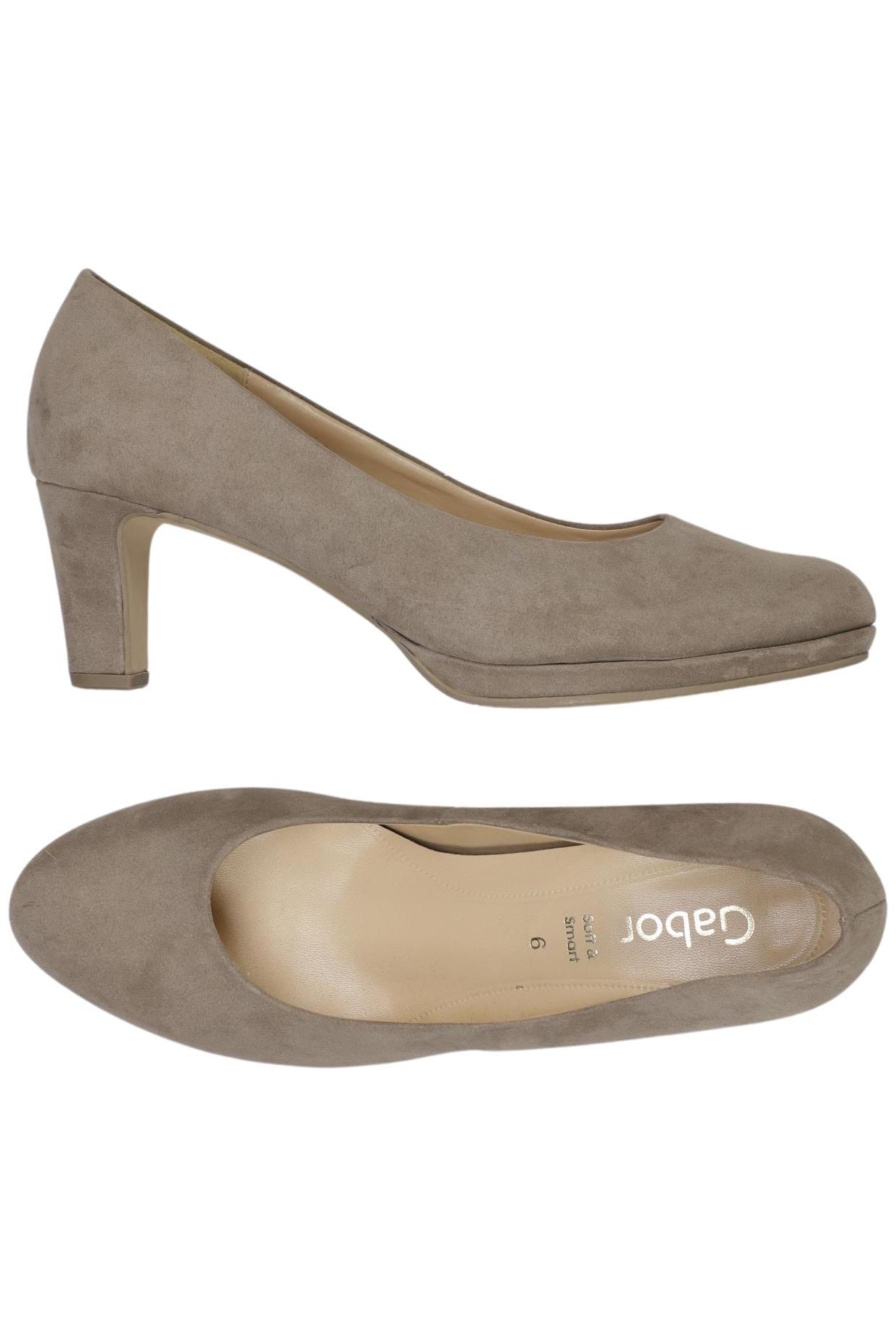 

Gabor Damen Pumps, beige, Gr. 6