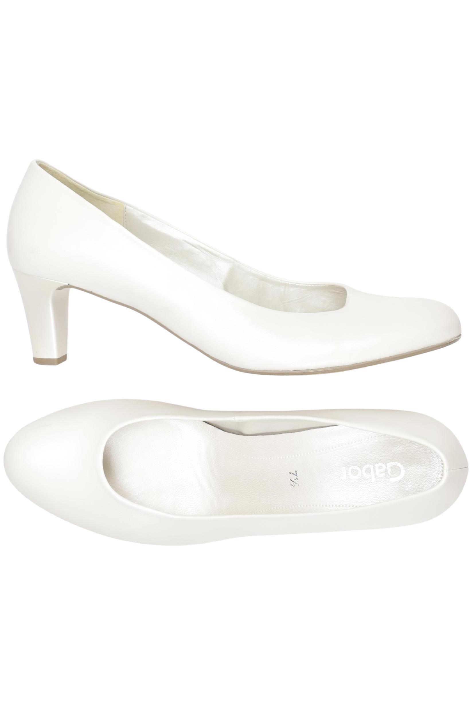 

Gabor Damen Pumps, weiß, Gr. 7.5