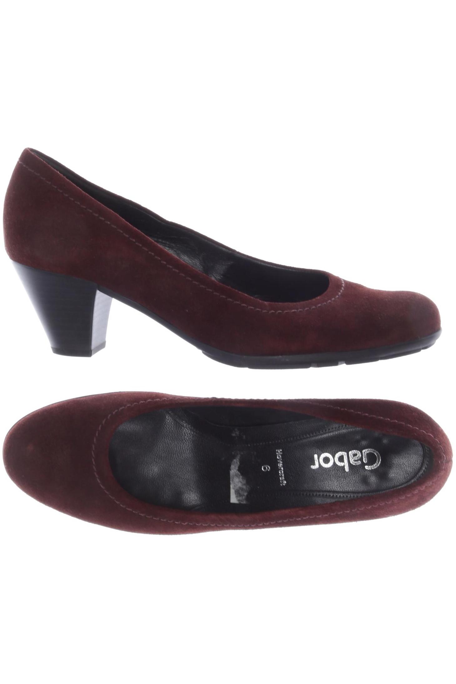

Gabor Damen Pumps, bordeaux, Gr. 6