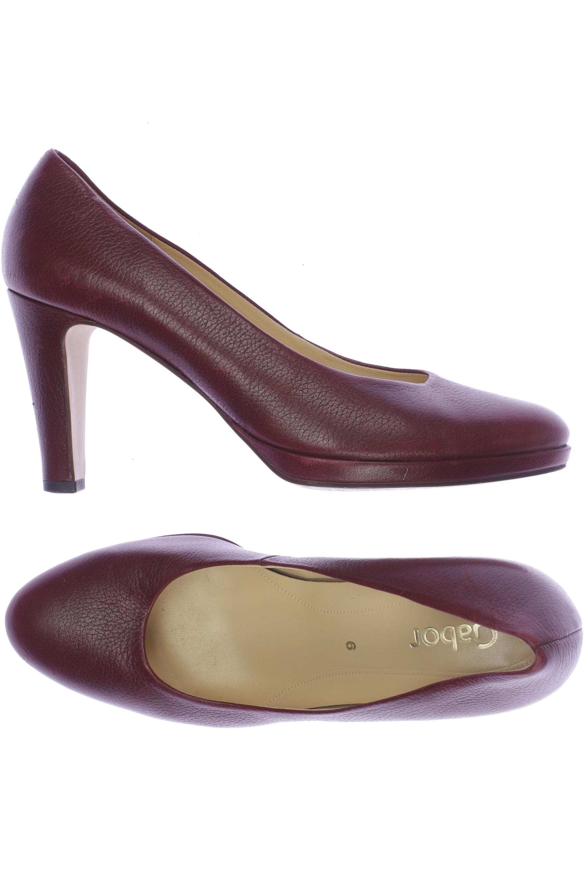 

Gabor Damen Pumps, bordeaux, Gr. 6