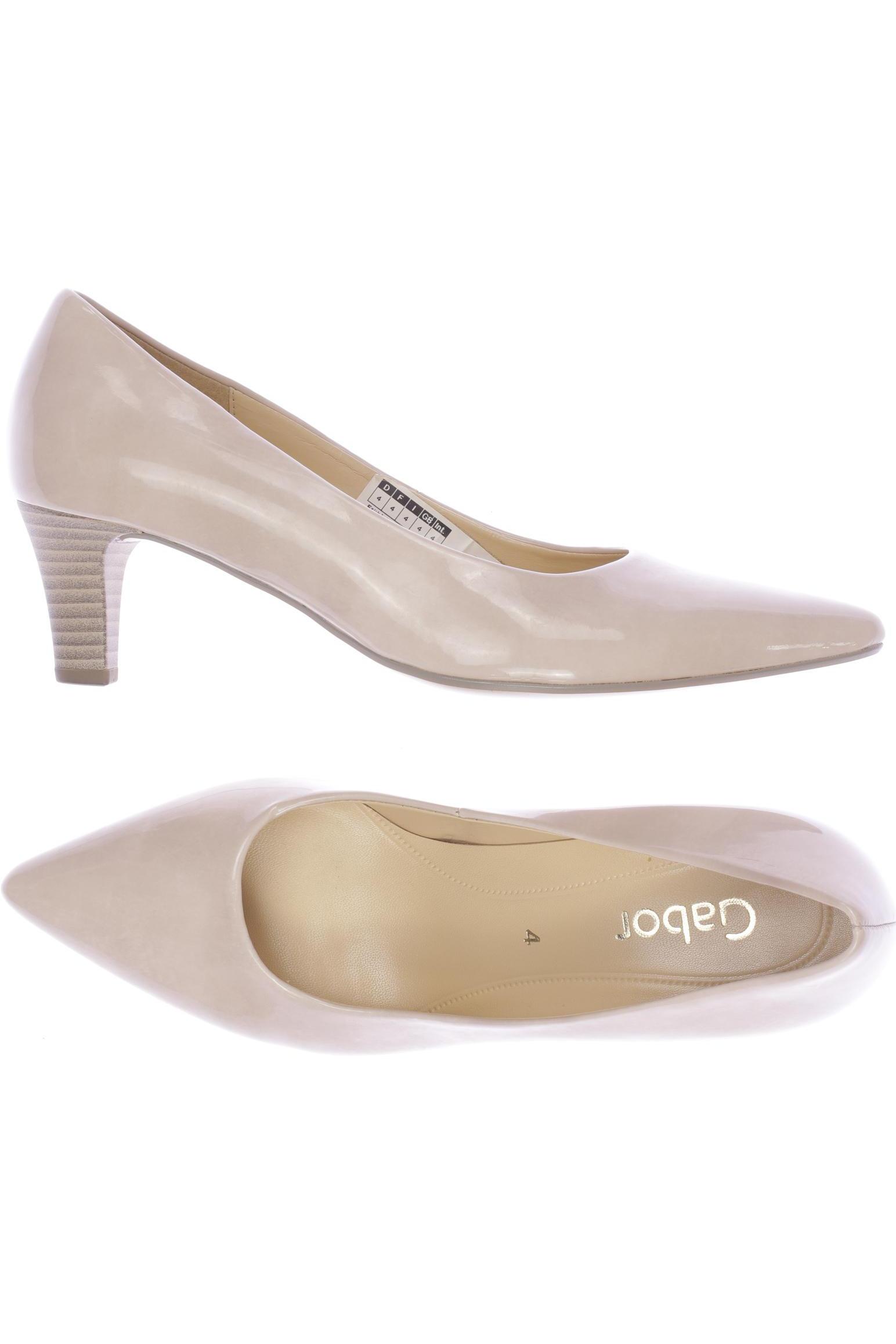 

Gabor Damen Pumps, beige, Gr. 4