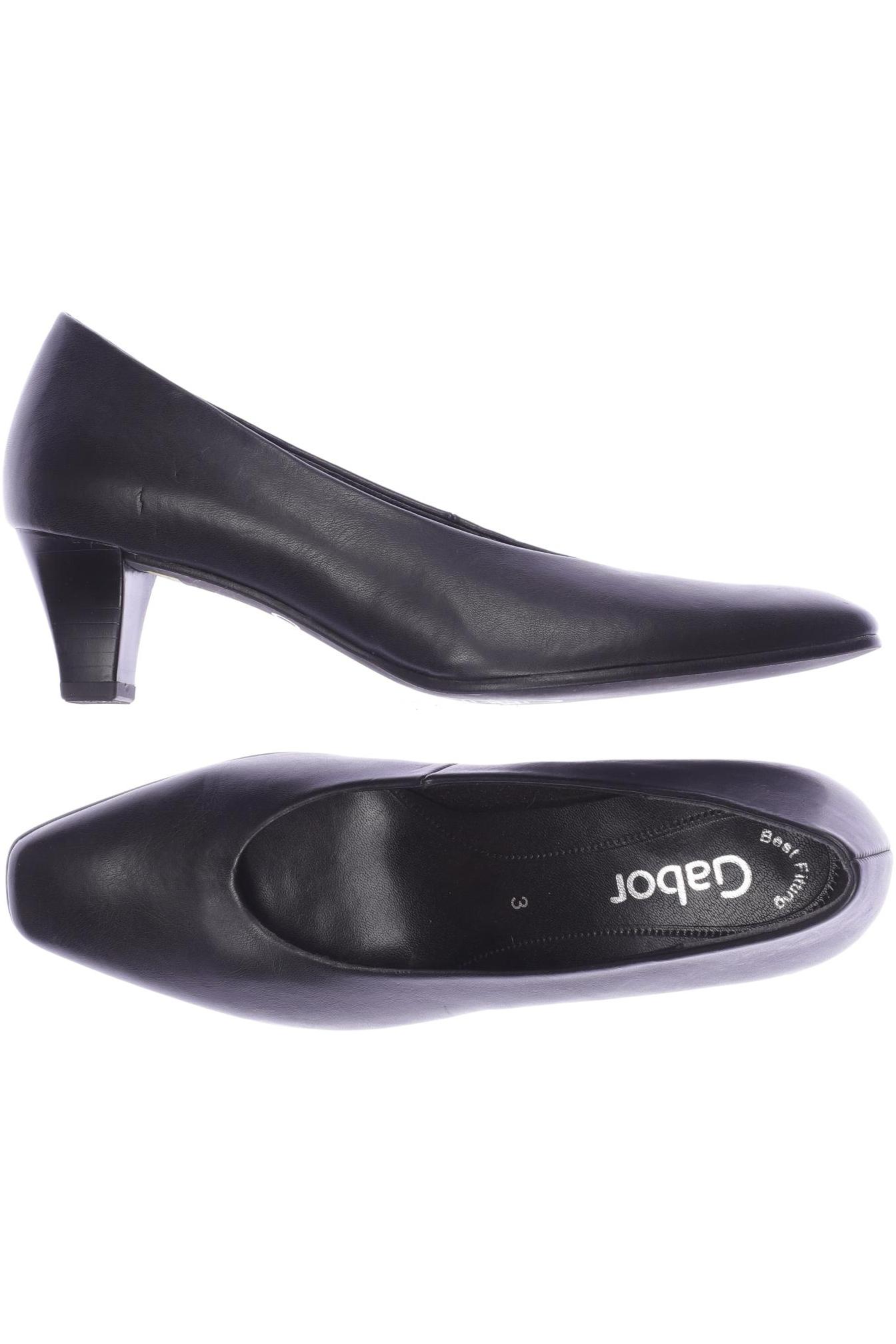 

Gabor Damen Pumps, schwarz, Gr. 3