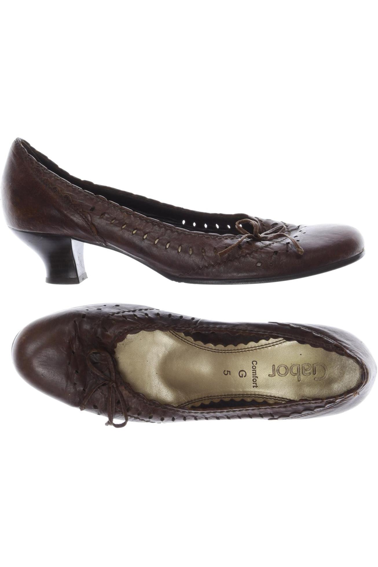 

Gabor Damen Pumps, braun, Gr. 5