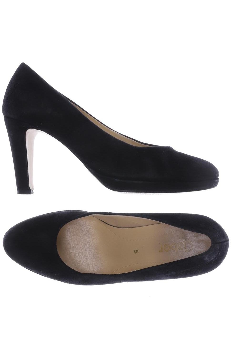 

Gabor Damen Pumps, schwarz, Gr. 5