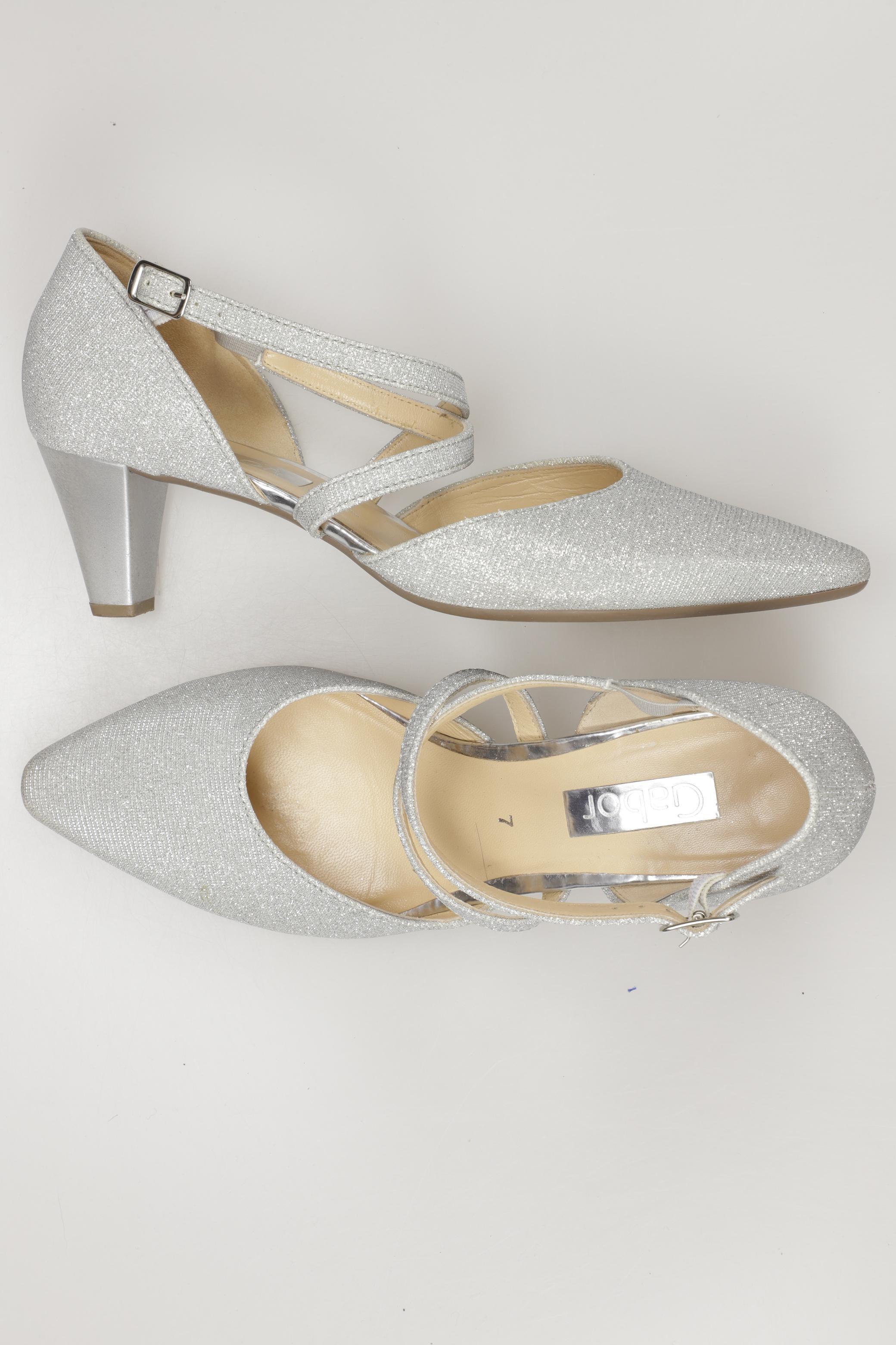 

Gabor Damen Pumps, silber, Gr. 7