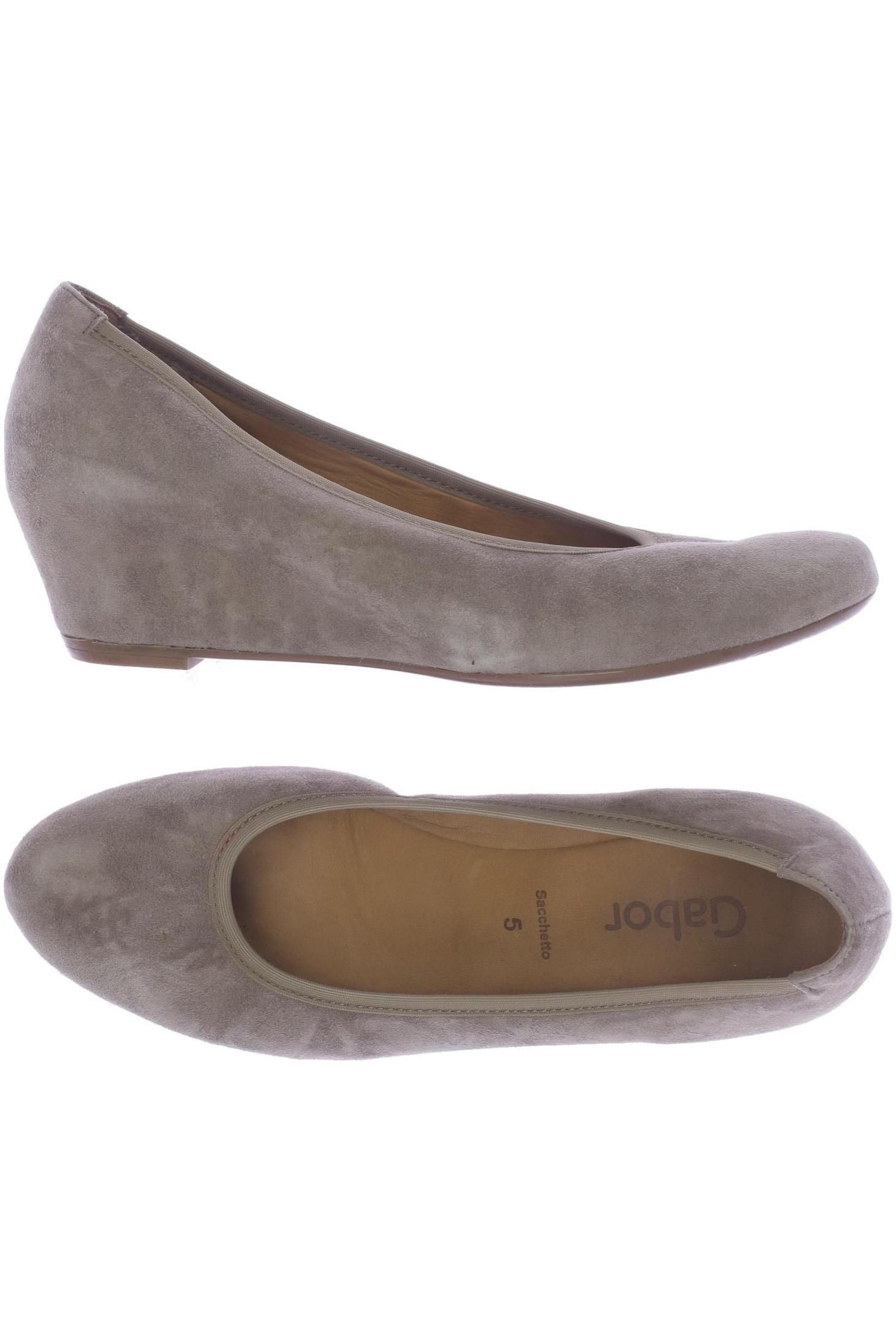 

Gabor Damen Pumps, beige, Gr. 5