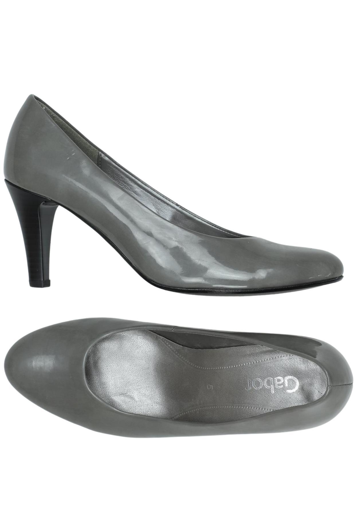 

Gabor Damen Pumps, grau, Gr. 5