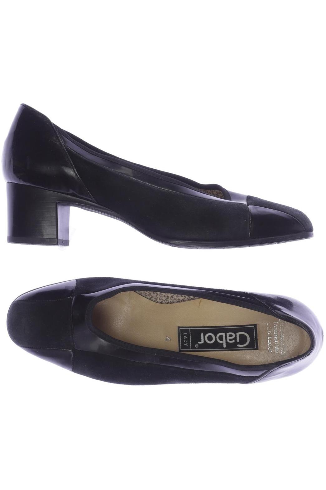 

Gabor Damen Pumps, schwarz, Gr. 4