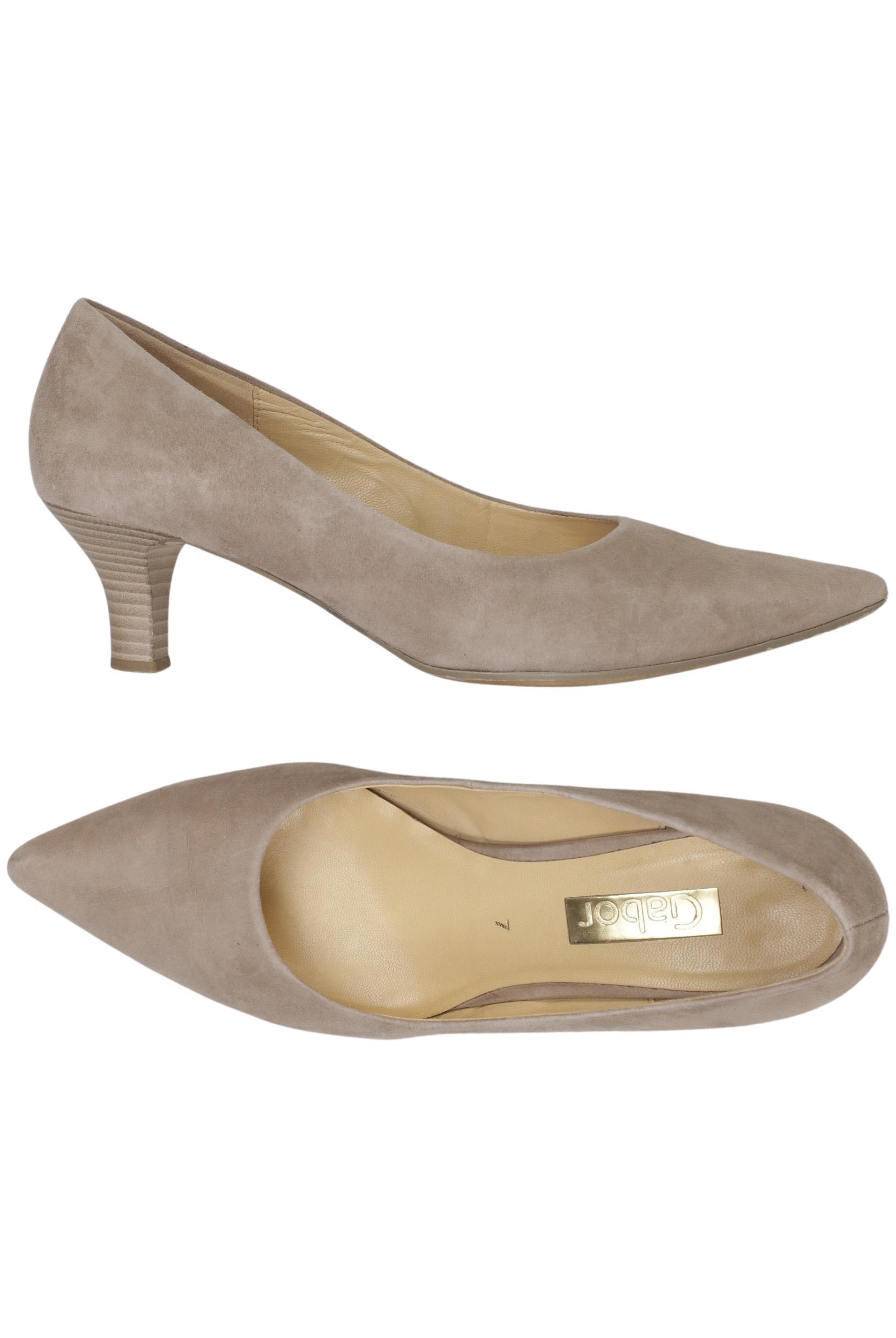

Gabor Damen Pumps, beige, Gr. 7