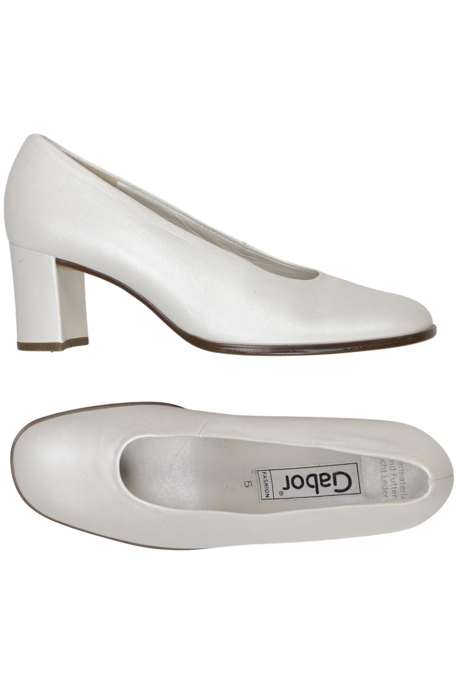 

Gabor Damen Pumps, weiß, Gr. 5