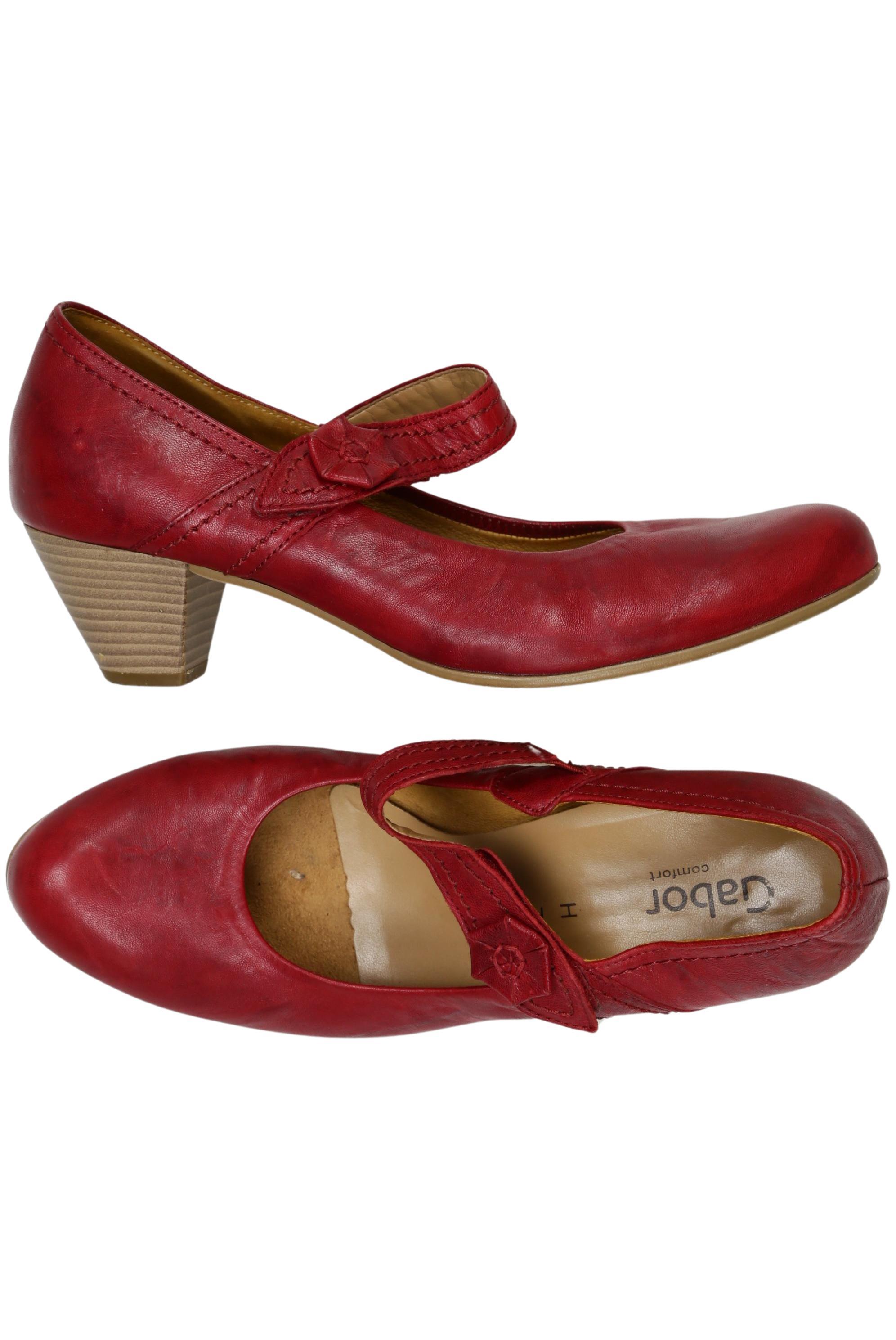 

Gabor Damen Pumps, rot, Gr. 7