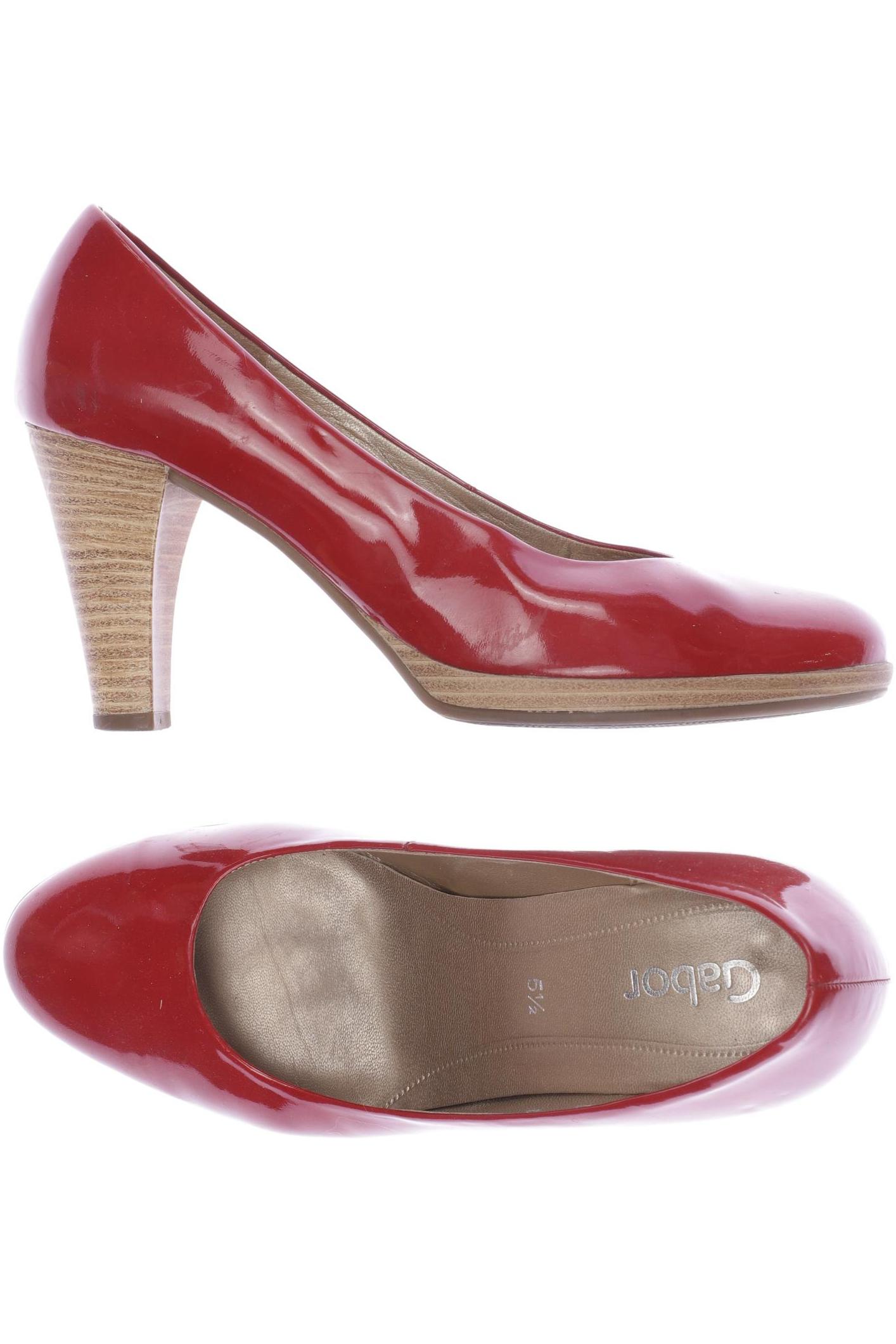 

Gabor Damen Pumps, rot, Gr. 5.5