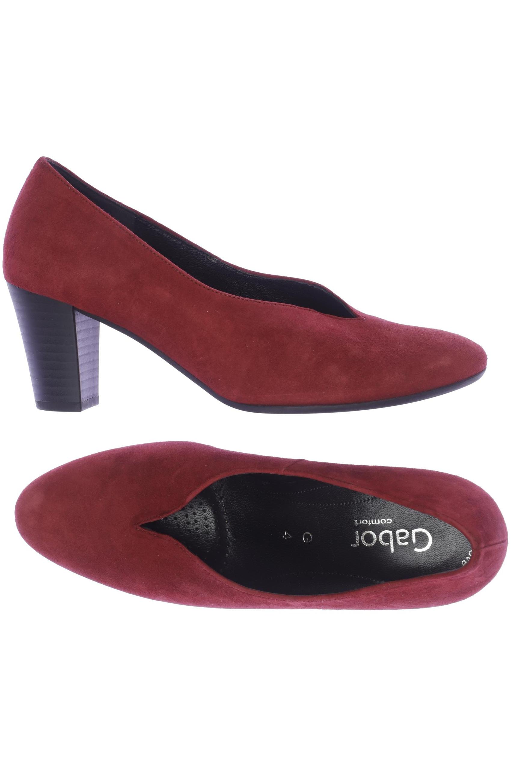 

Gabor Damen Pumps, rot, Gr. 4