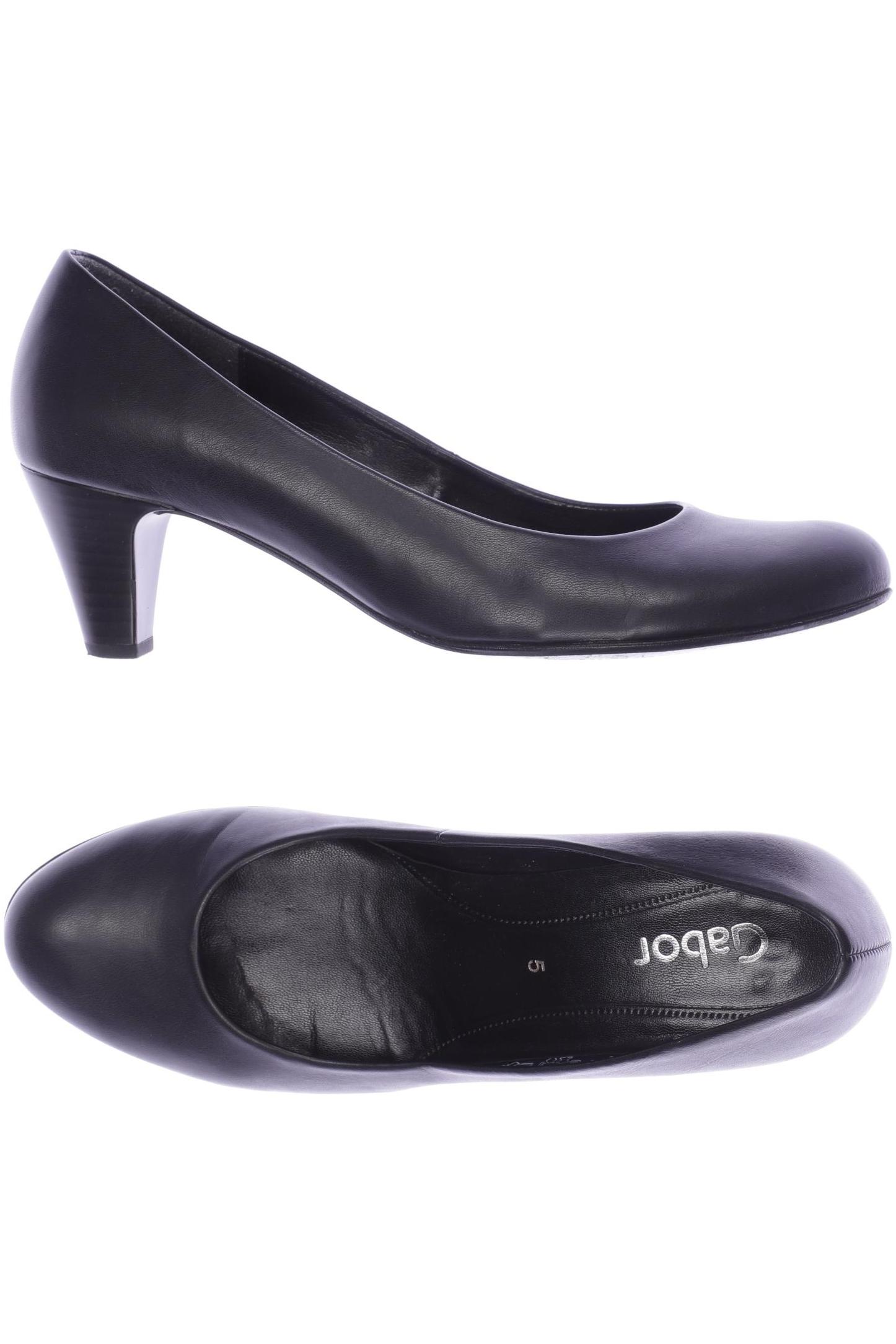 

Gabor Damen Pumps, schwarz, Gr. 5