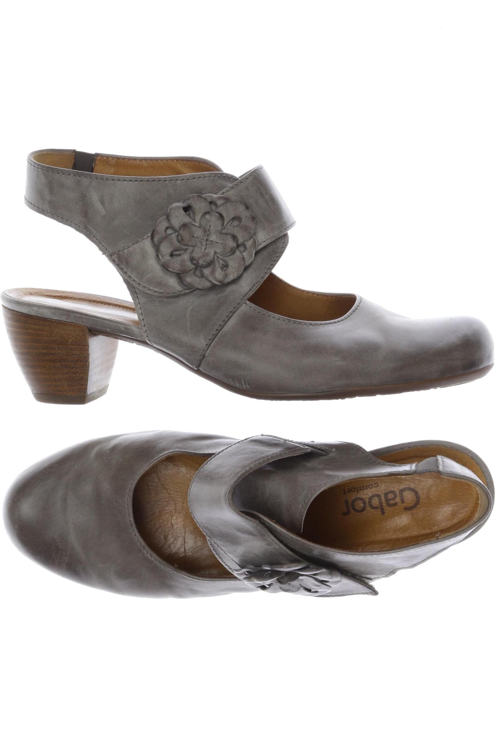 

Gabor Damen Pumps, grau, Gr. 5.5