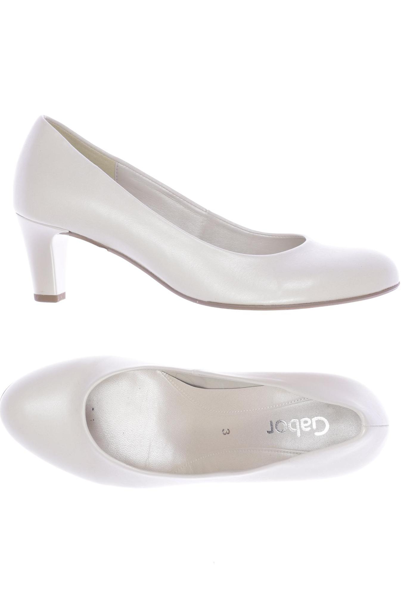

Gabor Damen Pumps, cremeweiß, Gr. 3