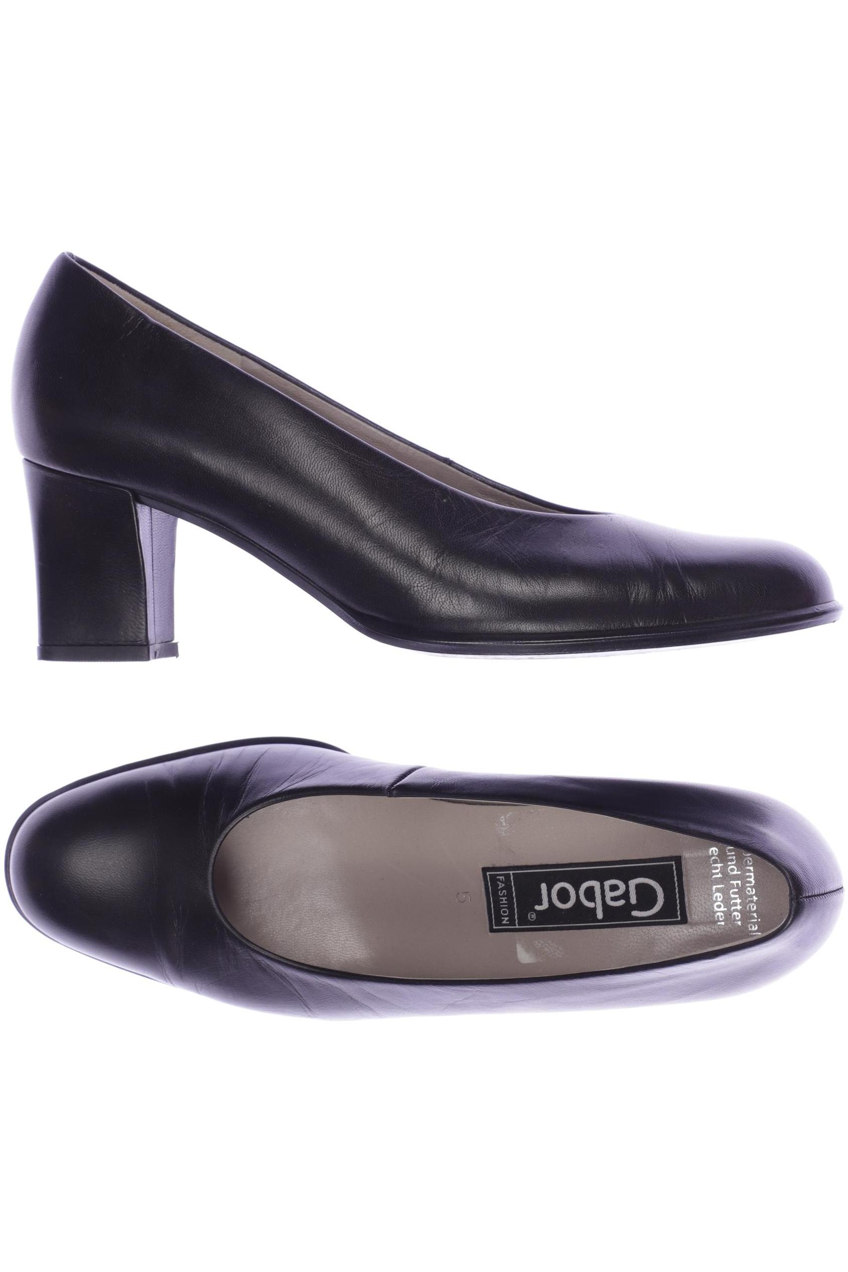 

Gabor Damen Pumps, schwarz, Gr. 5