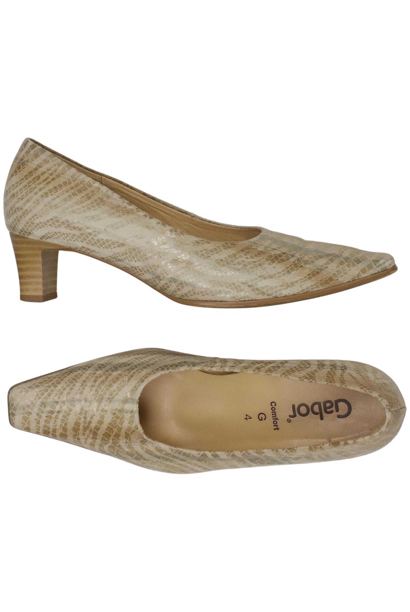 

Gabor Damen Pumps, beige, Gr. 4
