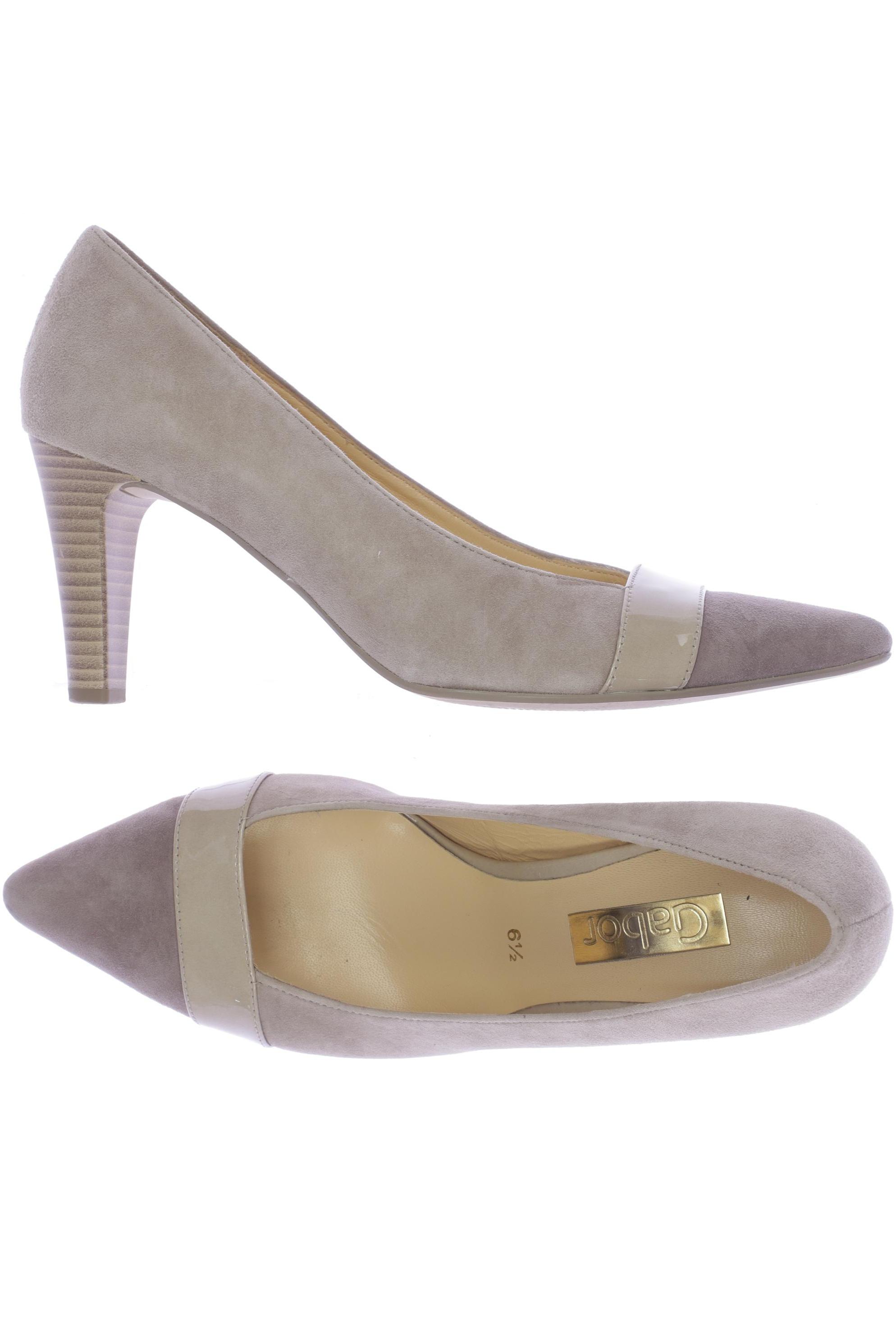 

Gabor Damen Pumps, beige, Gr. 6.5